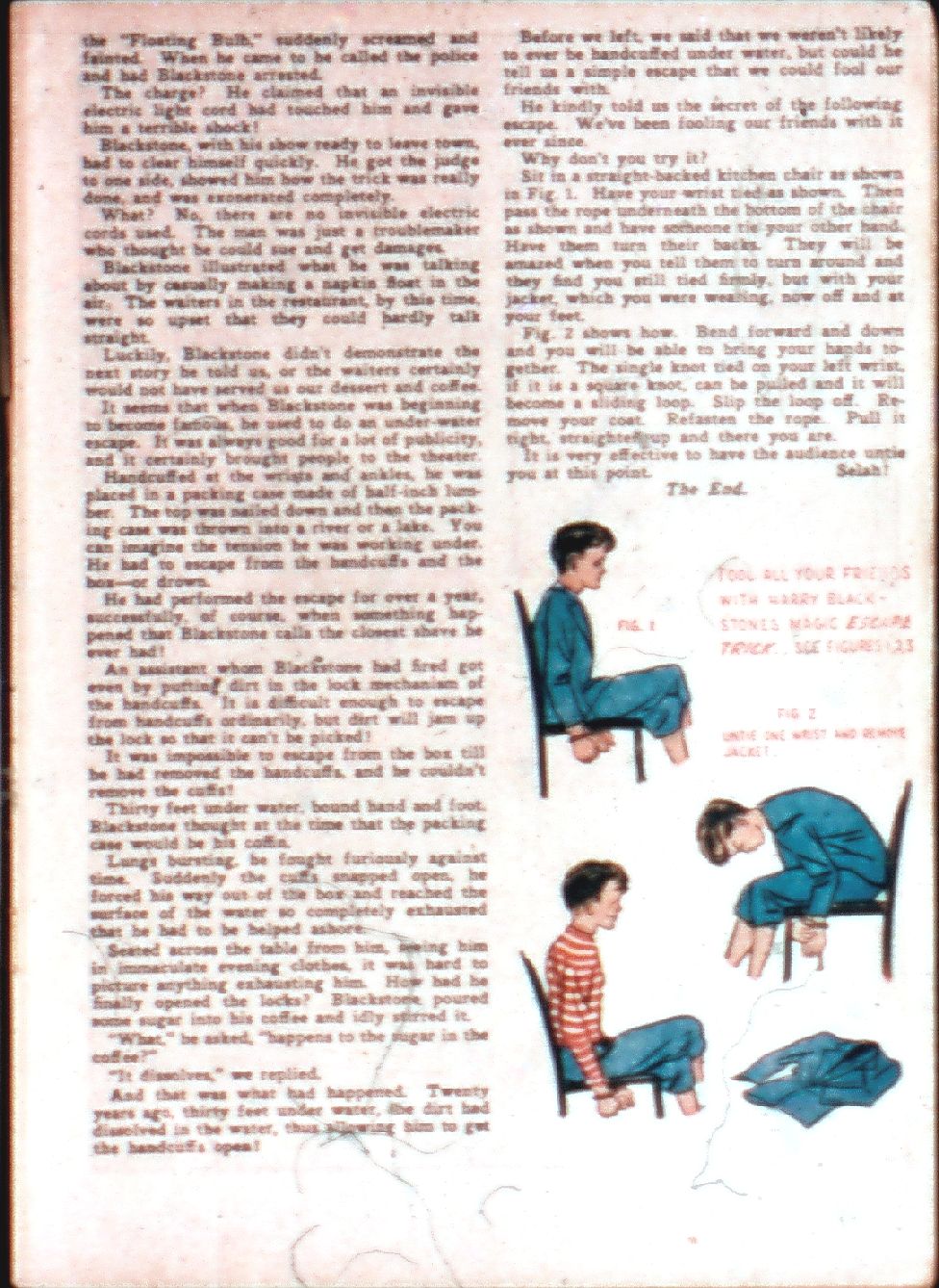 Read online Super-Magician Comics comic -  Issue #4 - 5