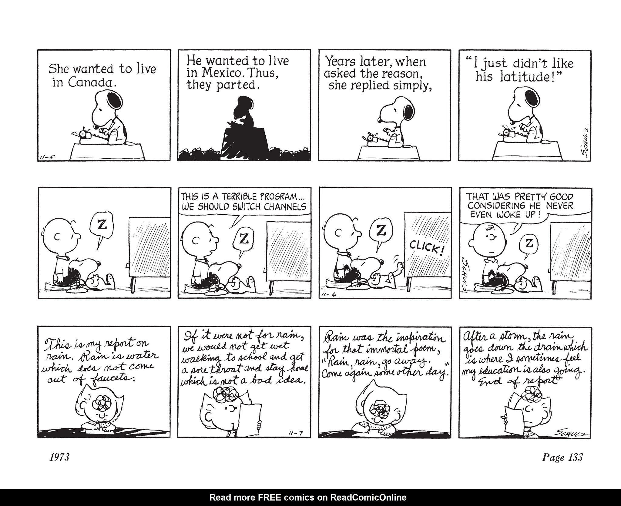 Read online The Complete Peanuts comic -  Issue # TPB 12 - 147