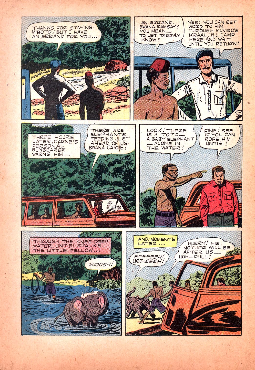 Read online Tarzan (1948) comic -  Issue #69 - 4