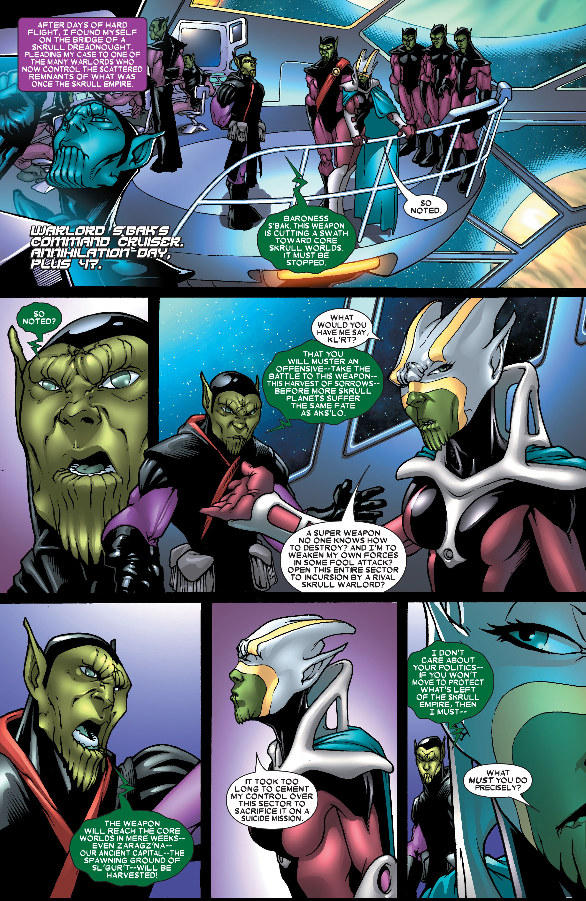 Read online Annihilation: Super-Skrull comic -  Issue #1 - 12