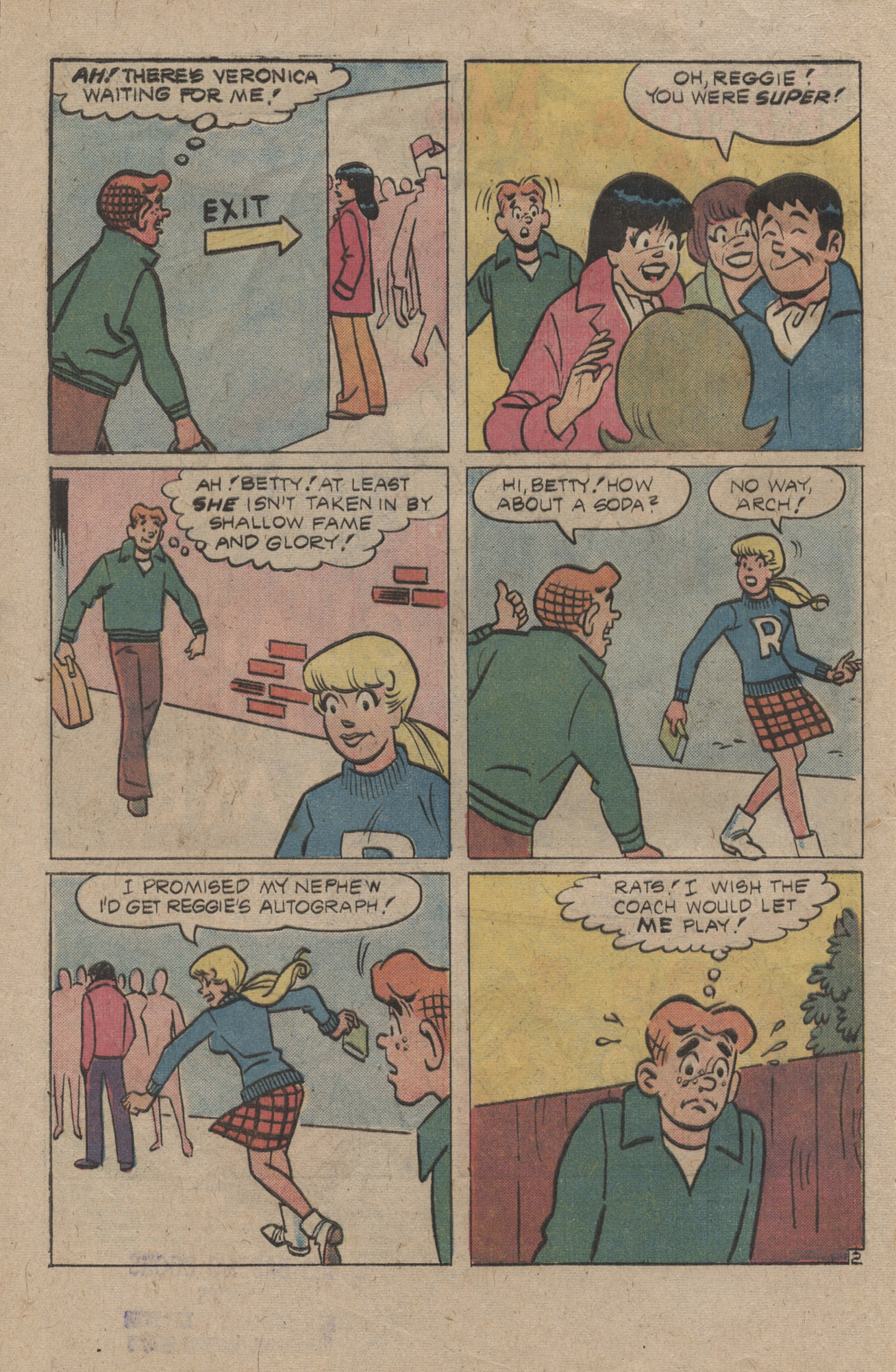 Read online Reggie and Me (1966) comic -  Issue #93 - 4