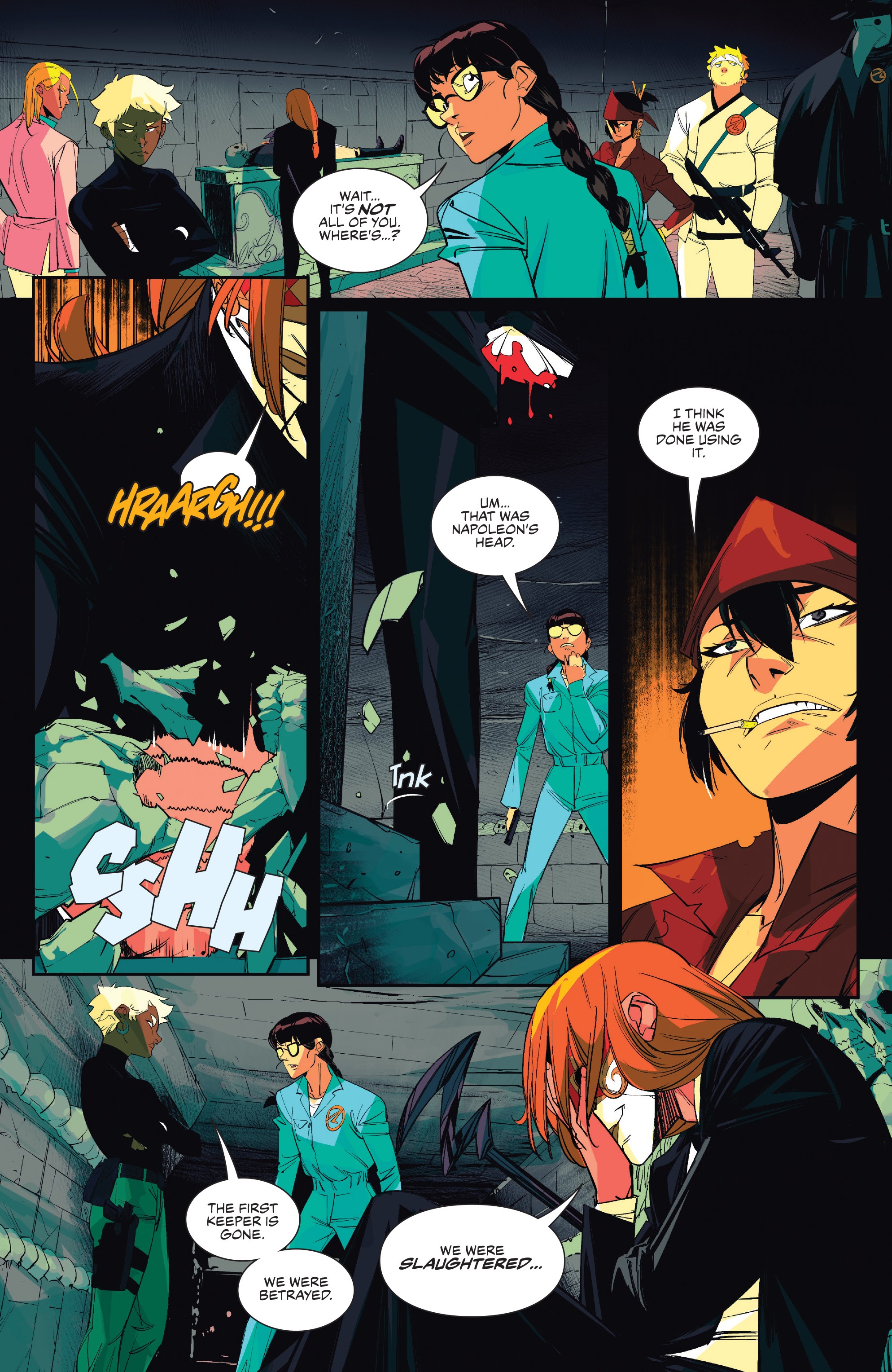 Read online Seven Secrets comic -  Issue #8 - 7