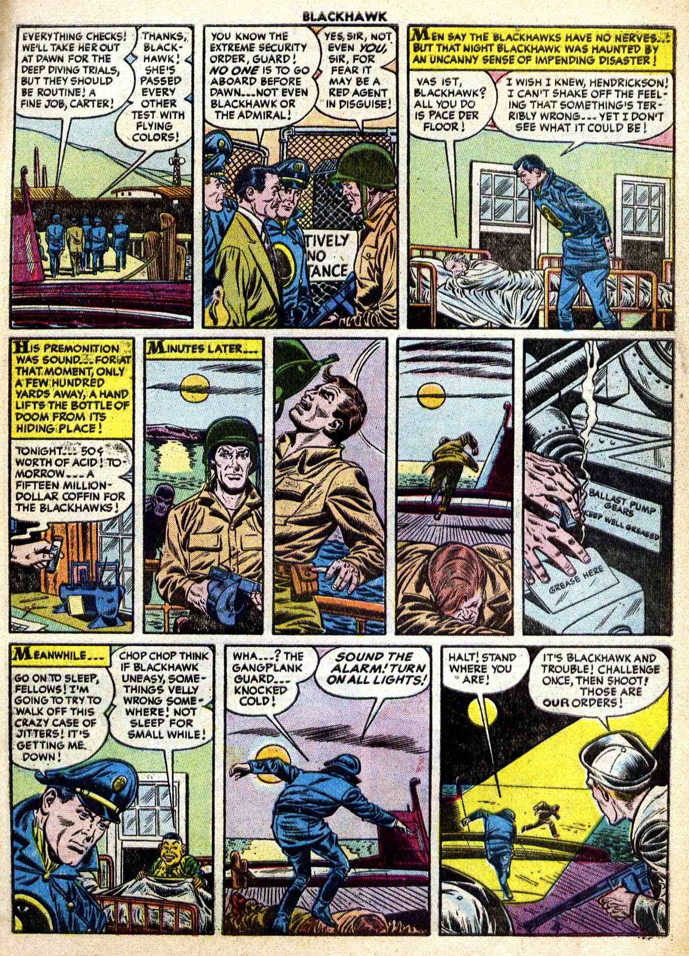 Read online Blackhawk (1957) comic -  Issue #96 - 26