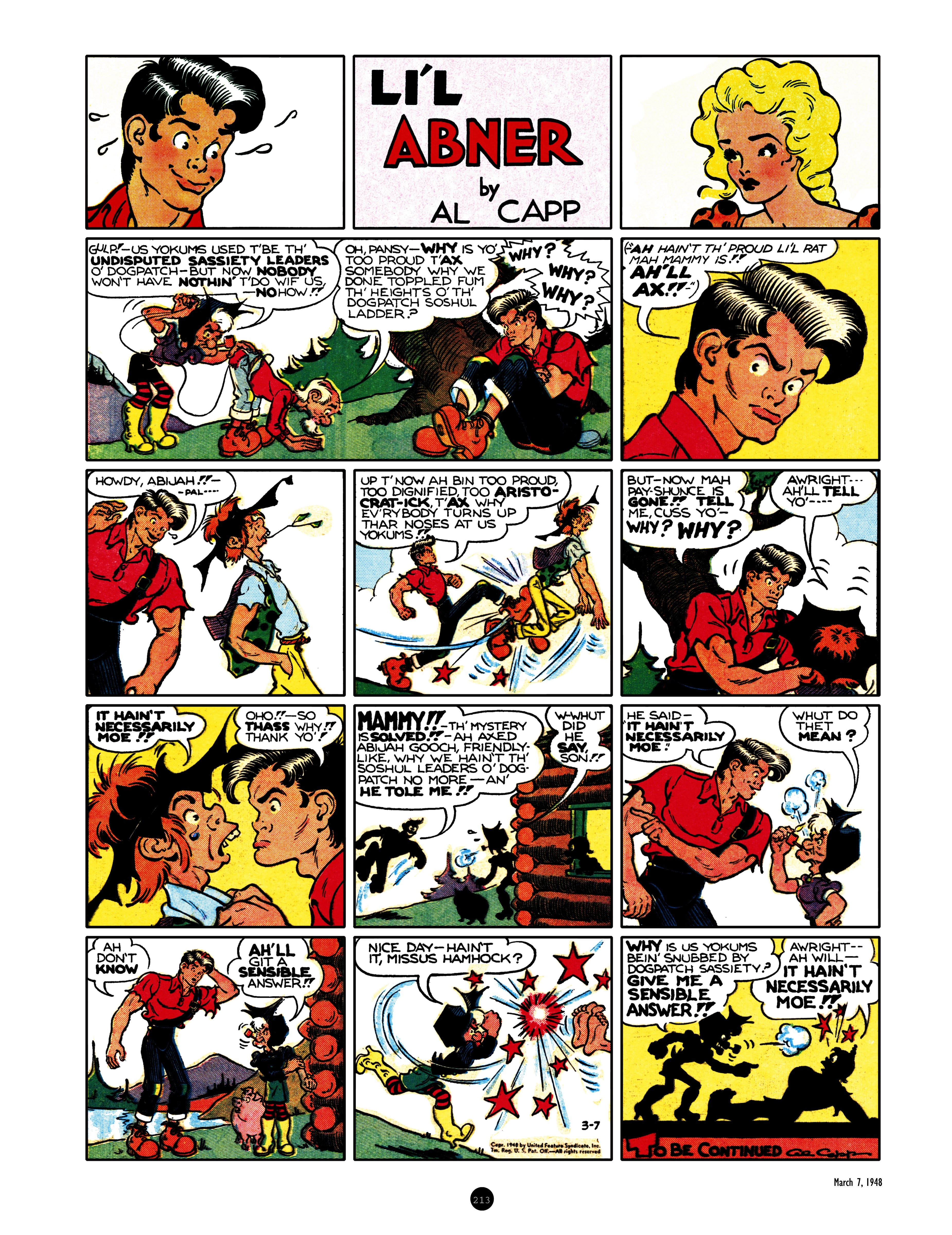 Read online Al Capp's Li'l Abner Complete Daily & Color Sunday Comics comic -  Issue # TPB 7 (Part 3) - 14