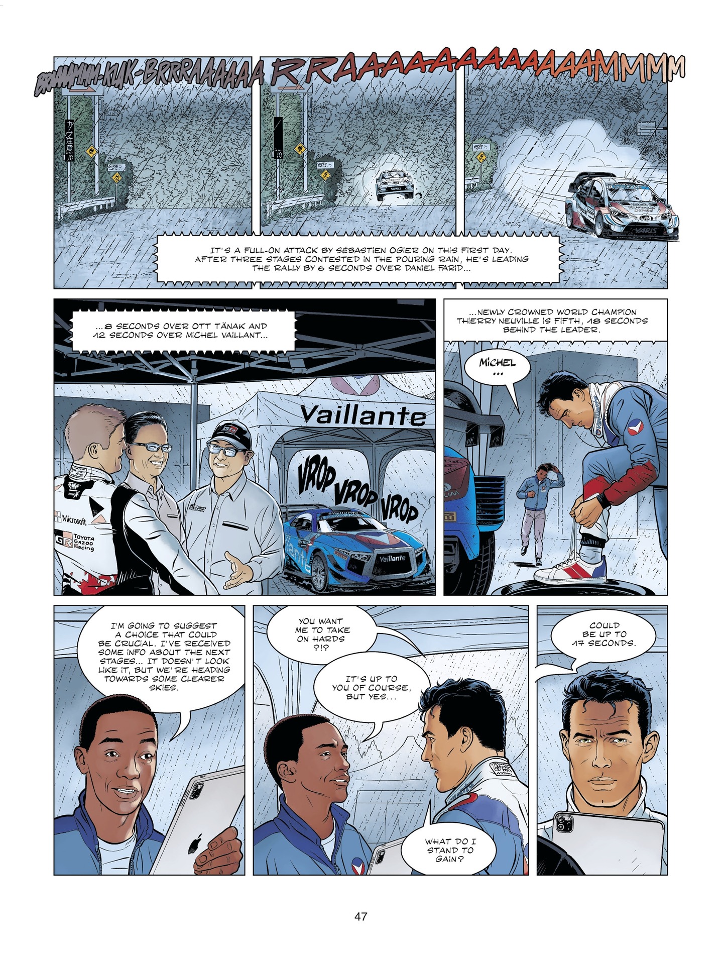 Read online Michel Vaillant comic -  Issue #9 - 47