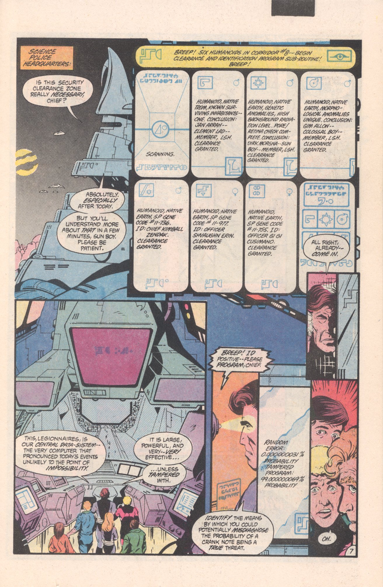 Legion of Super-Heroes (1980) 312 Page 7