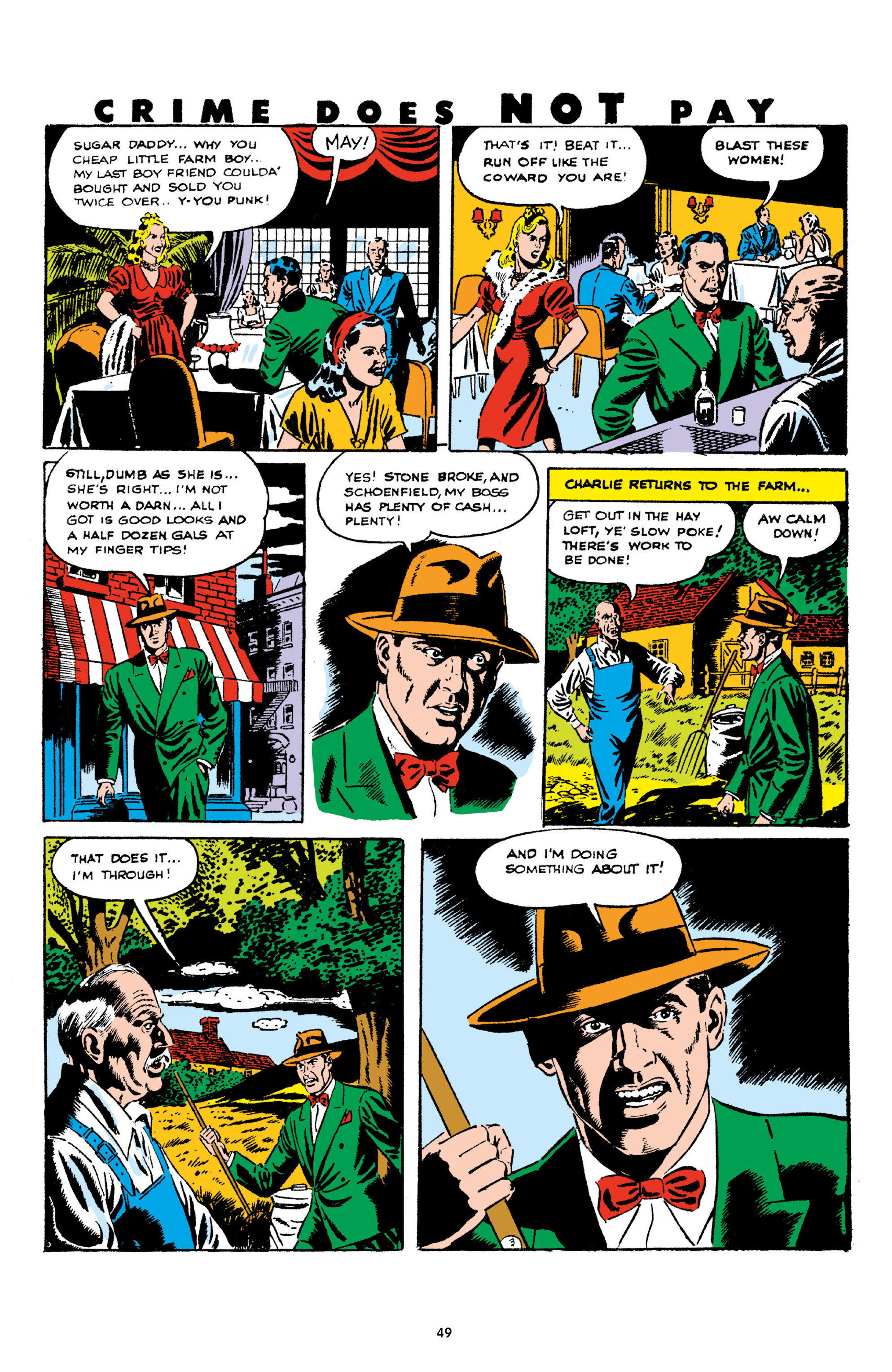 Read online Crime Does Not Pay Archives comic -  Issue # TPB 5 (Part 1) - 49