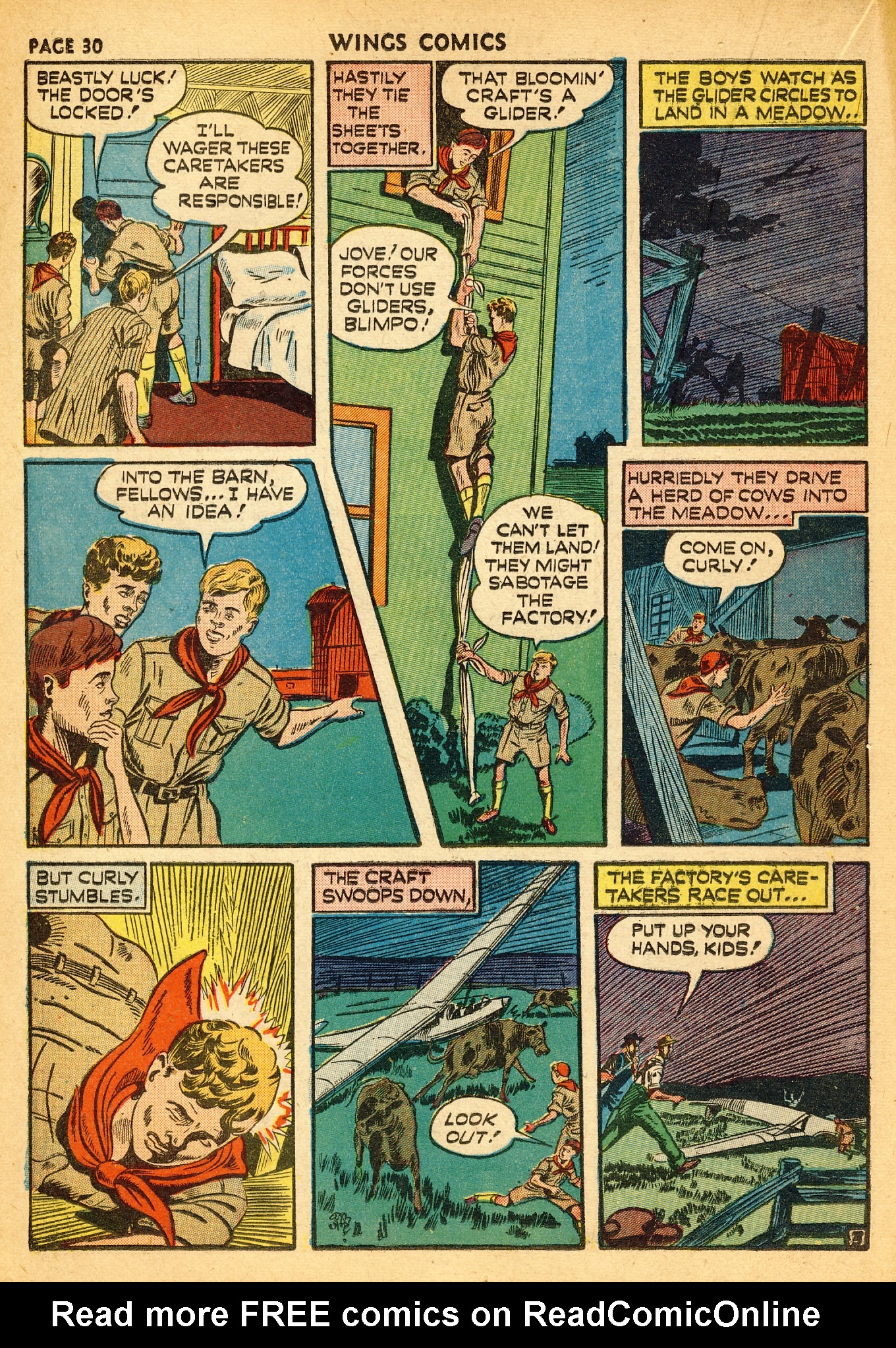 Read online Wings Comics comic -  Issue #14 - 33