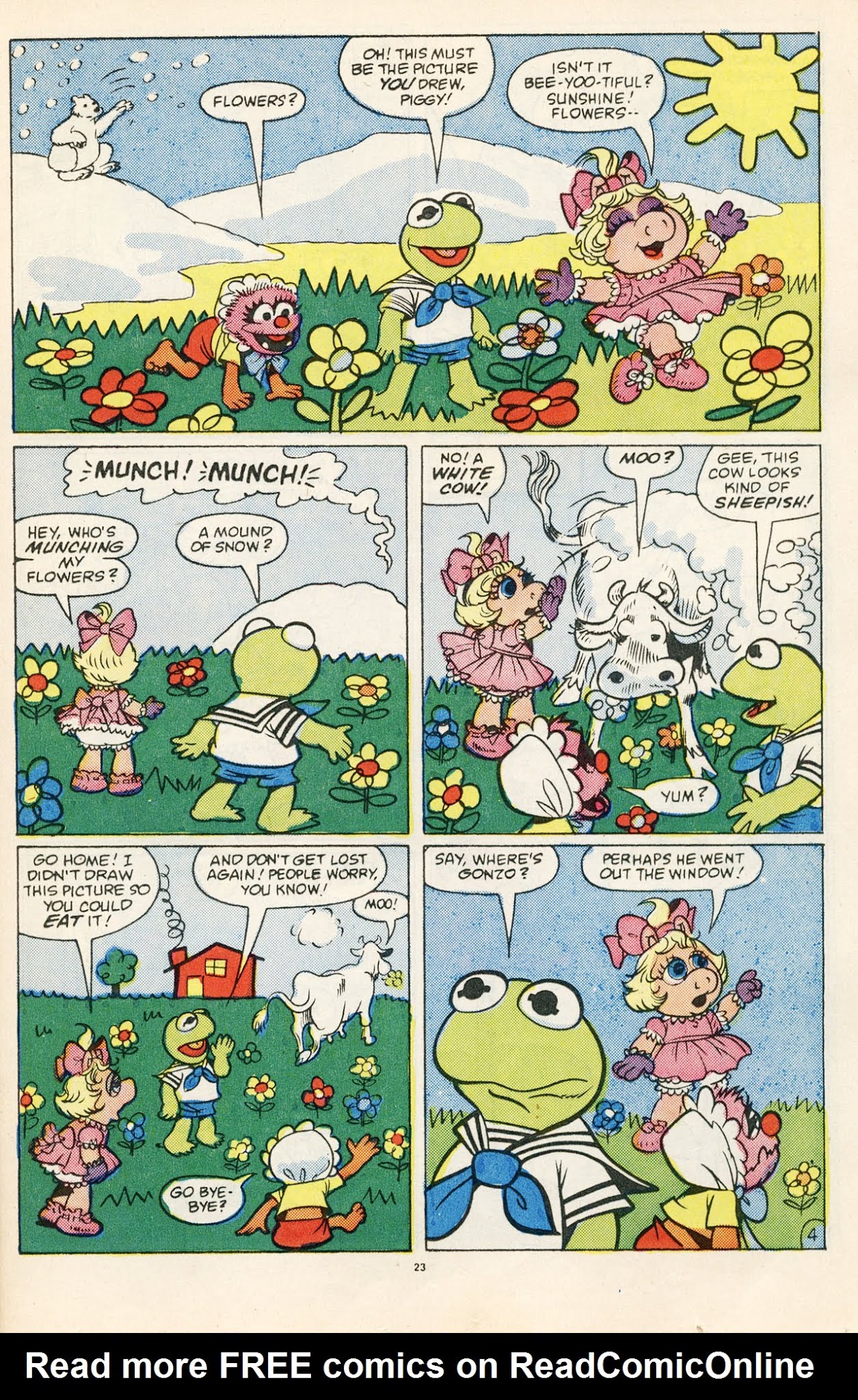 Read online Muppet Babies comic -  Issue #20 - 24