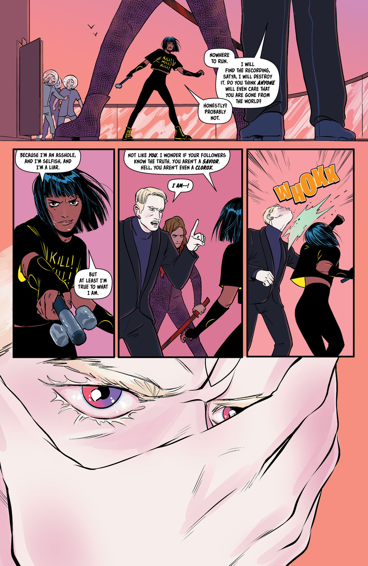 Read online Bylines in Blood comic -  Issue #4 - 19