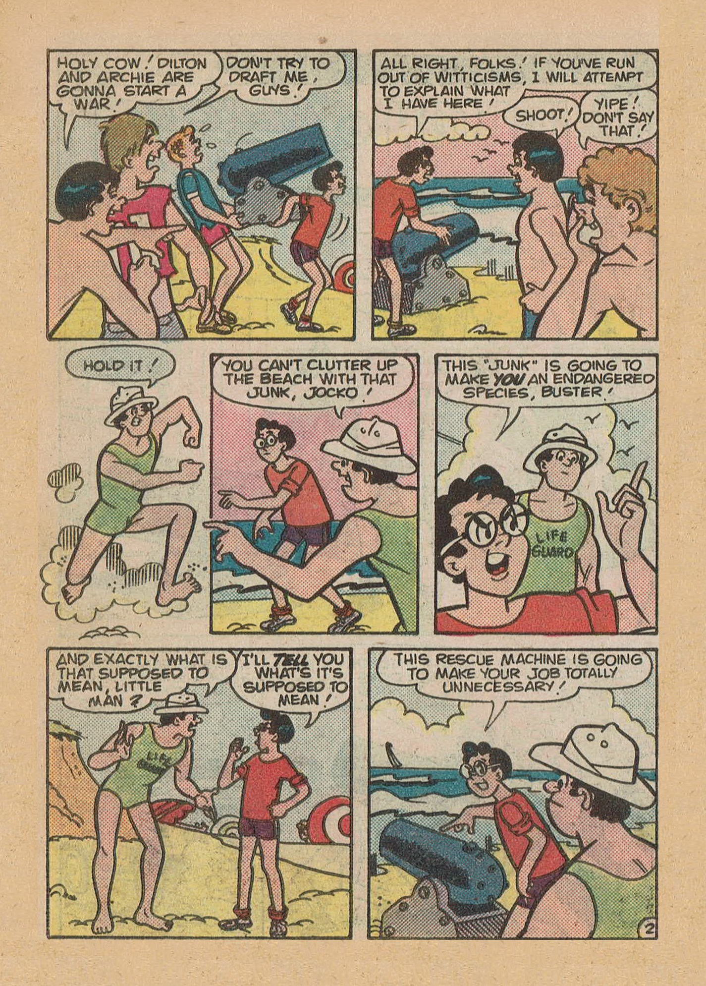 Read online Archie Annual Digest Magazine comic -  Issue #51 - 62