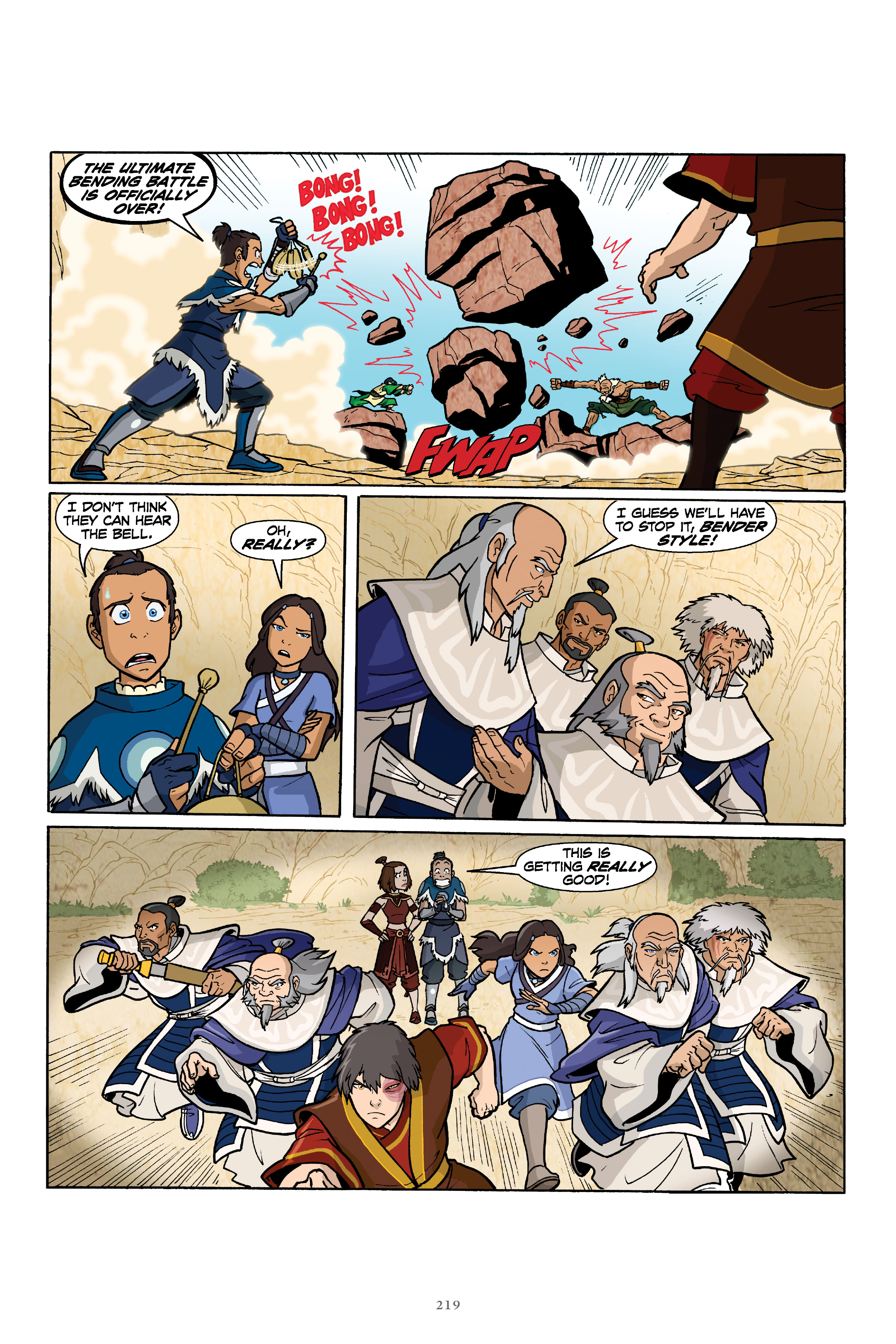 Read online Nickelodeon Avatar: The Last Airbender–The Lost Adventures & Team Avatar Tales Library Edition comic -  Issue # TPB (Part 3) - 21
