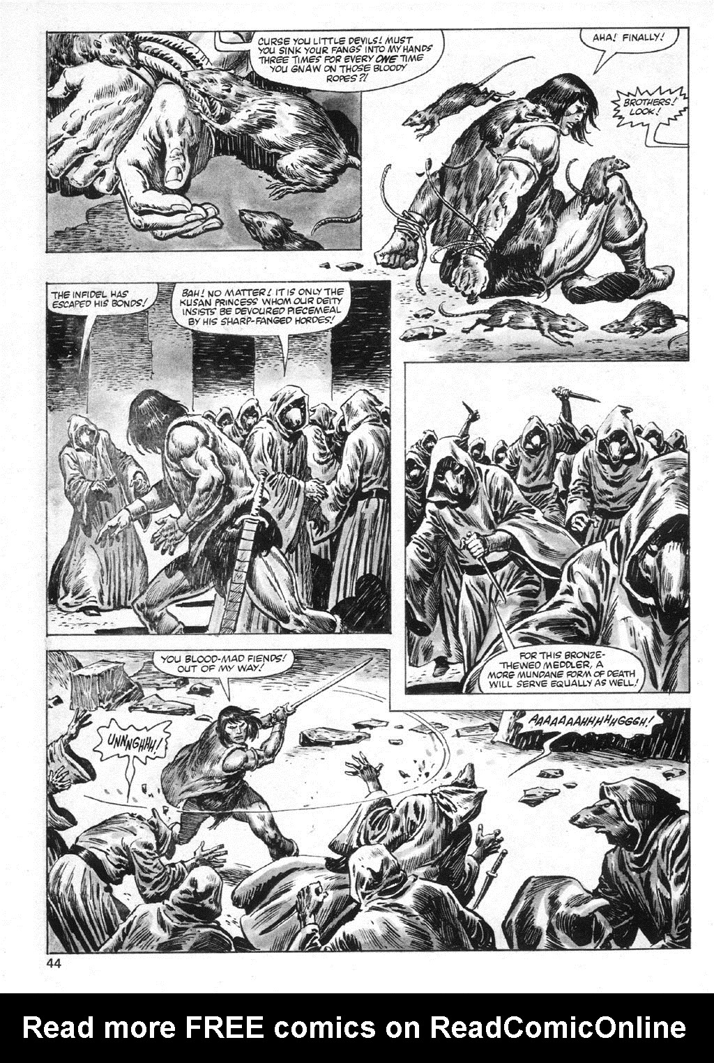 The Savage Sword Of Conan issue 95 - Page 44