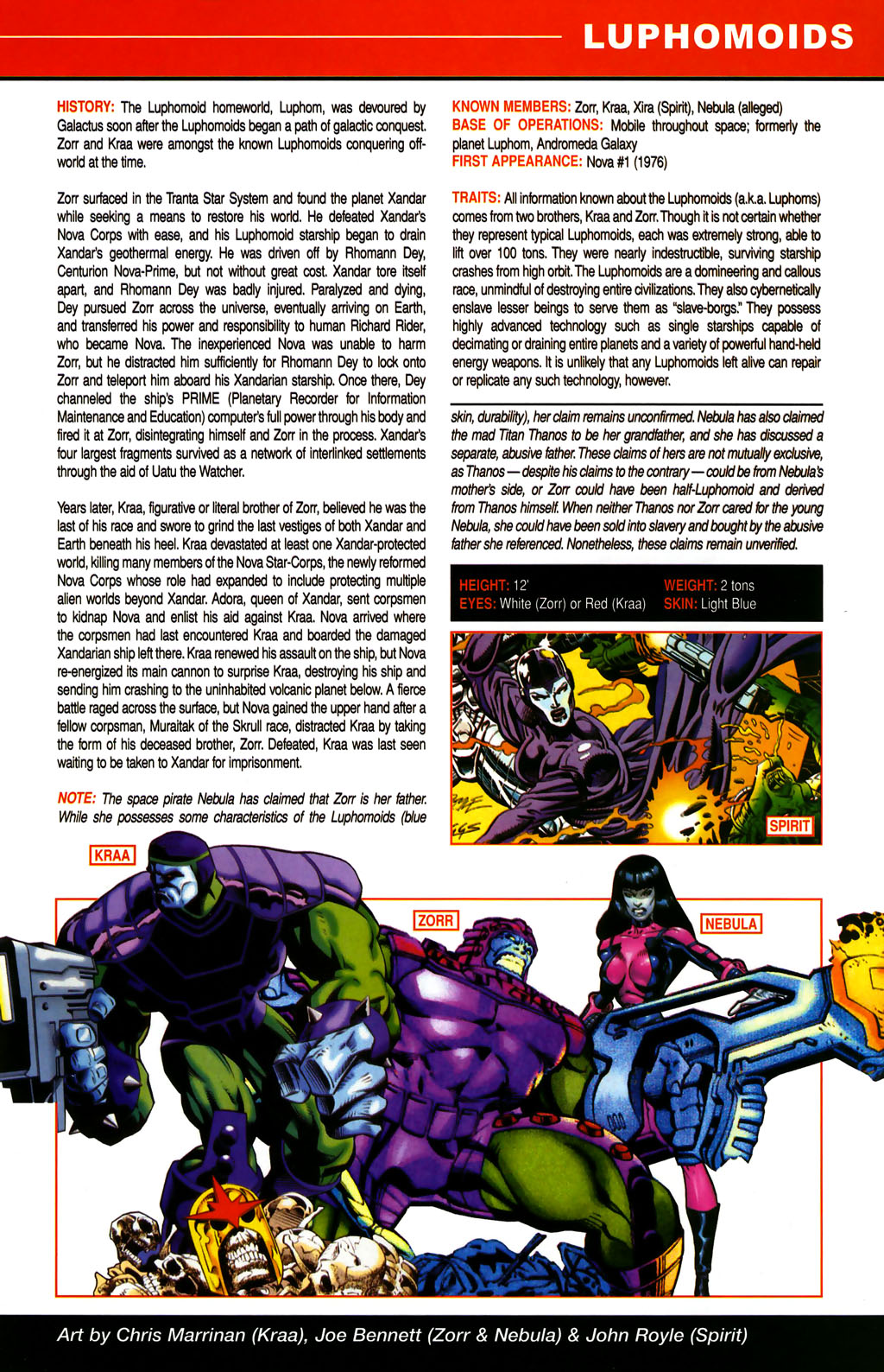 Read online All-New Official Handbook of the Marvel Universe A to Z comic -  Issue #6 - 37