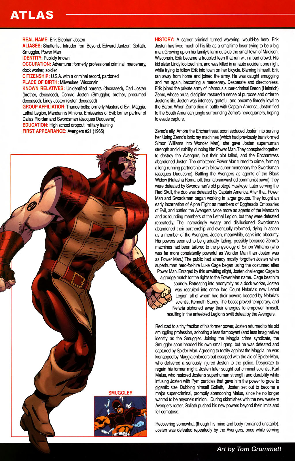Read online All-New Official Handbook of the Marvel Universe A to Z comic -  Issue #1 - 36