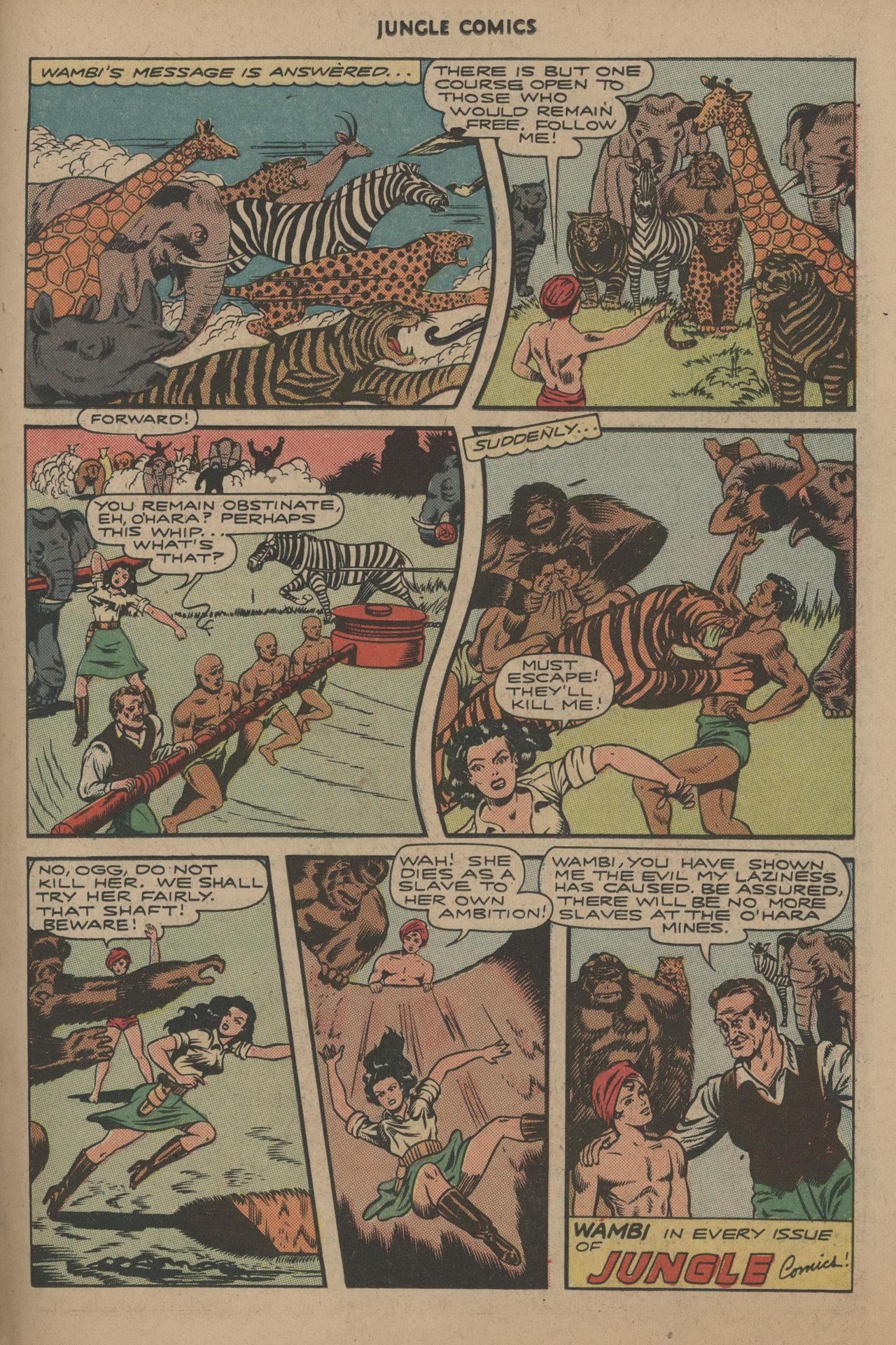 Read online Jungle Comics comic -  Issue #81 - 33
