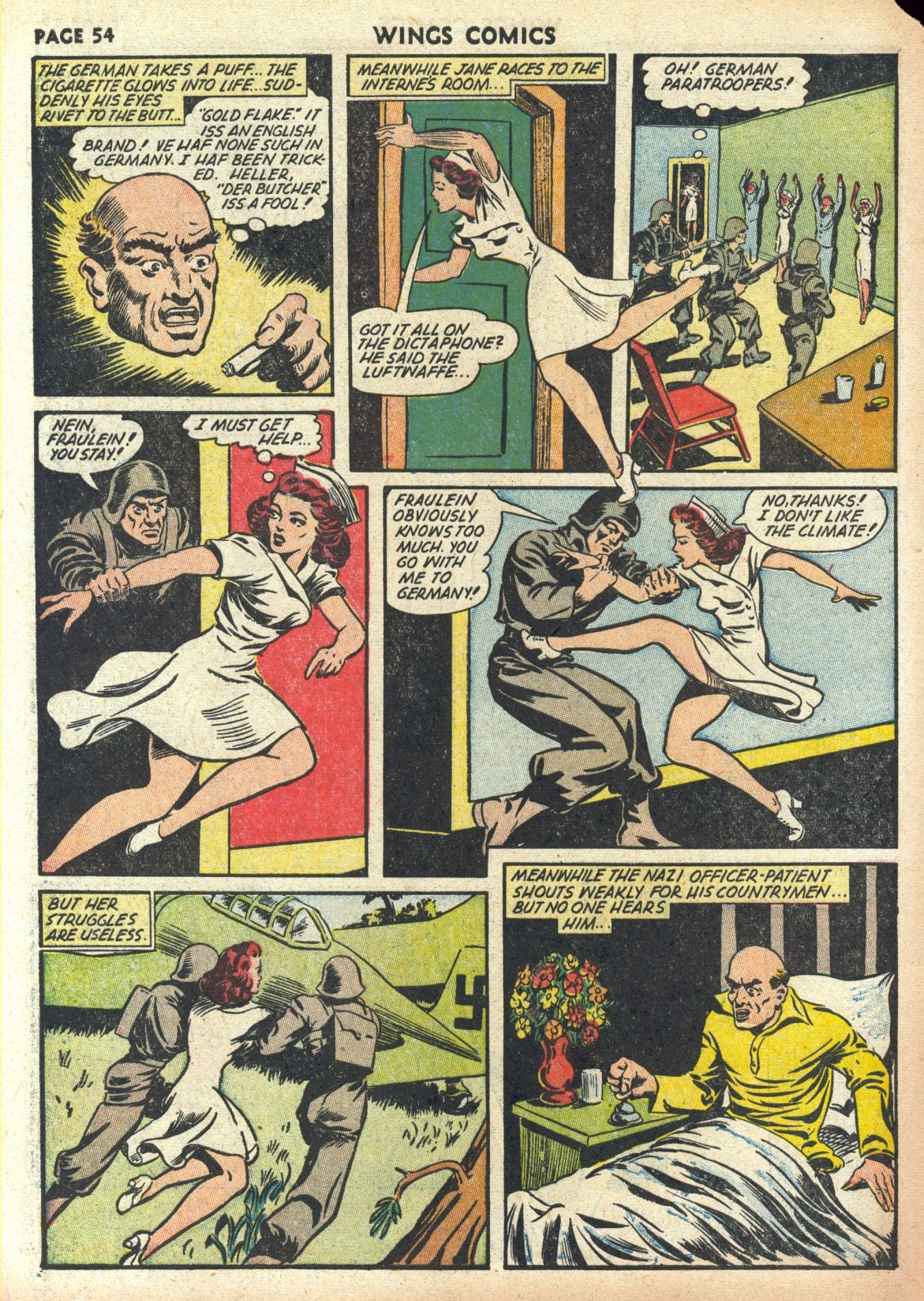 Read online Wings Comics comic -  Issue #30 - 56