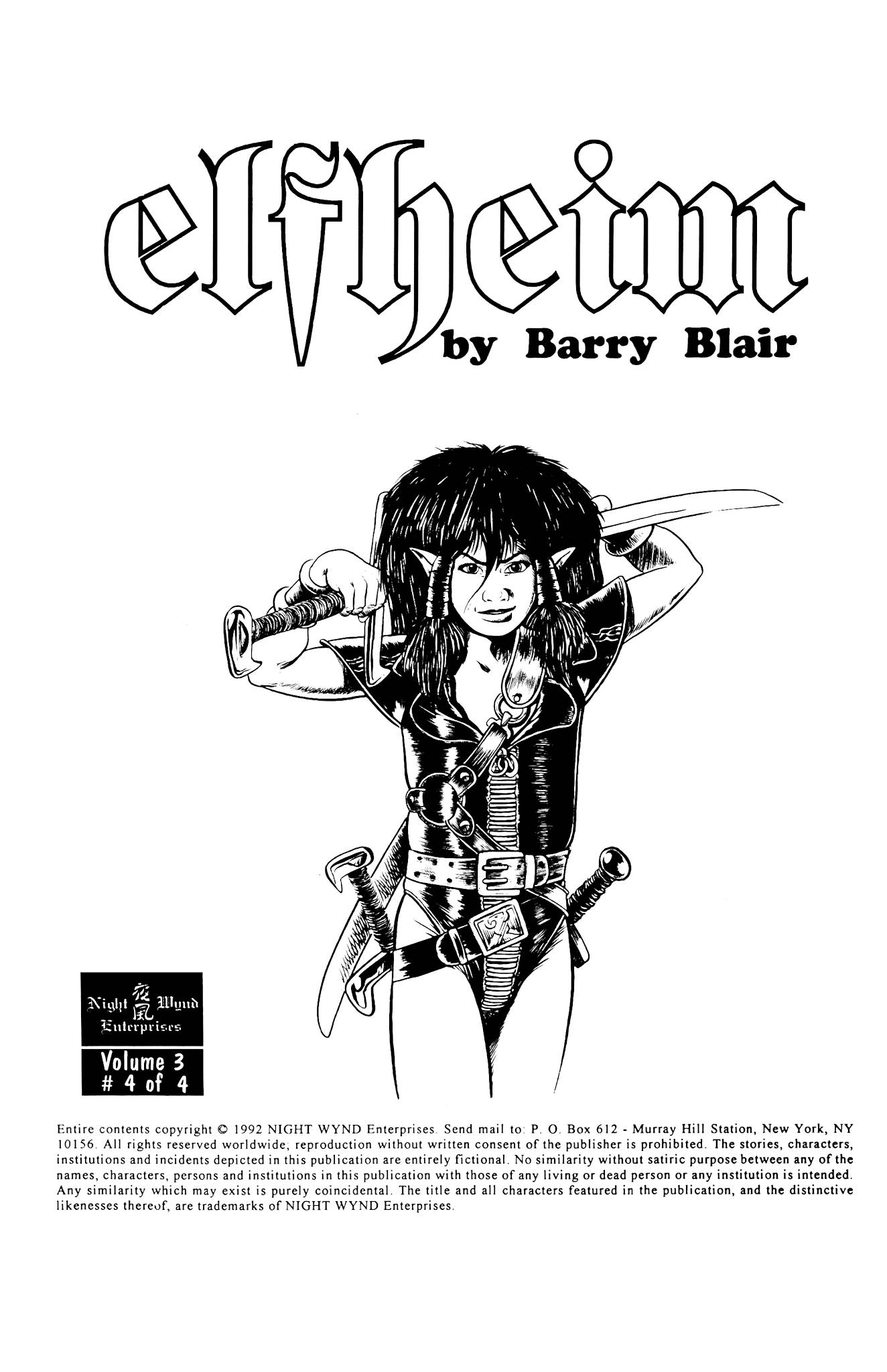 Read online Elfheim (1992) comic -  Issue #4 - 2