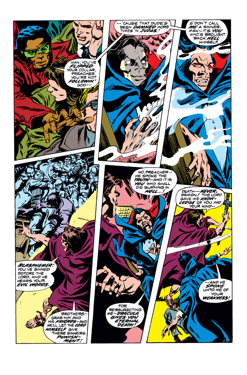 Read online Tomb of Dracula (1972) comic -  Issue #14 - 15
