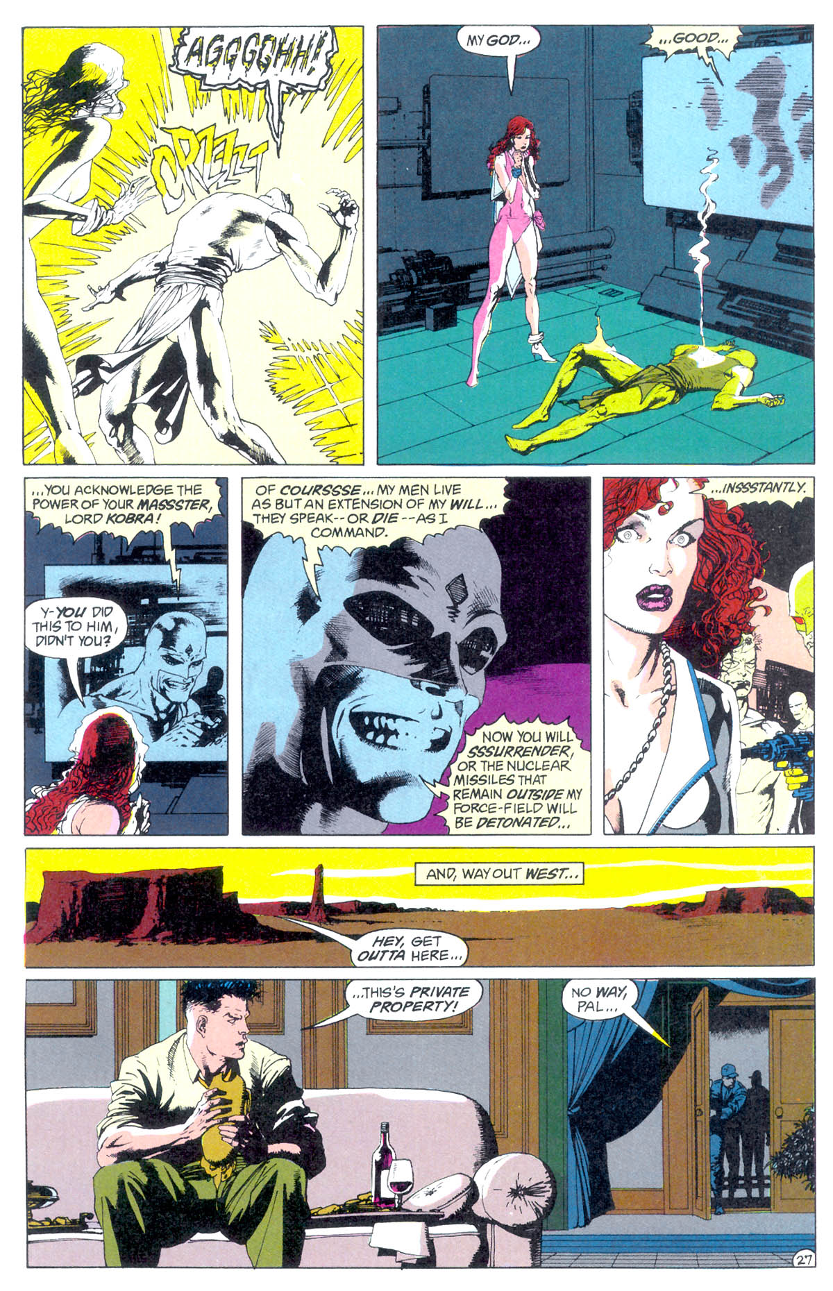 Read online The Outsiders (1985) comic -  Issue # _Annual - 29