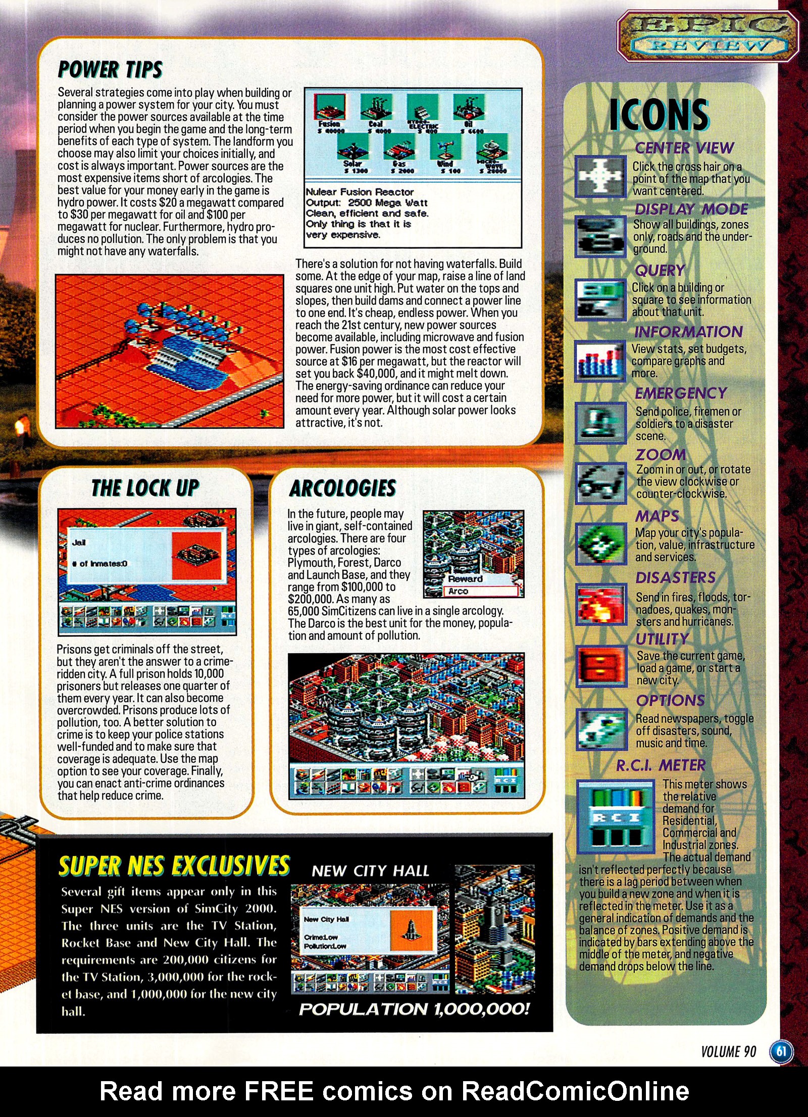 Read online Nintendo Power comic -  Issue #90 - 61