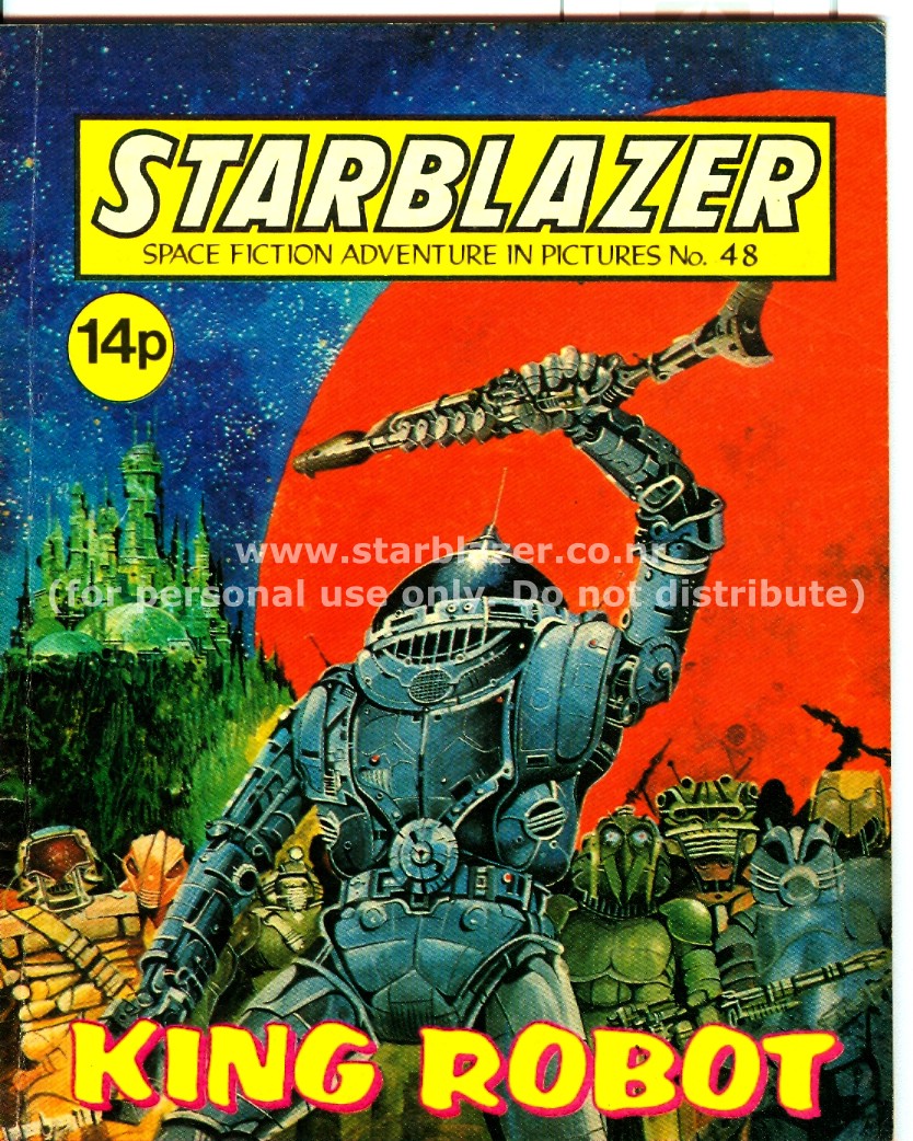 Read online Starblazer comic -  Issue #48 - 2
