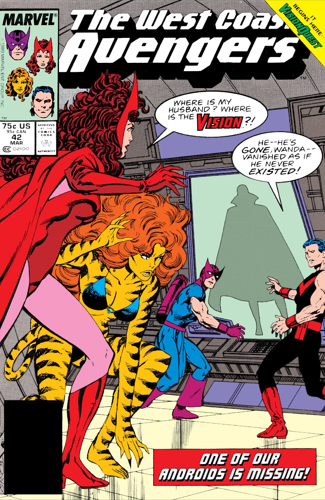 West Coast Avengers (1985) issue 42 - Page 1