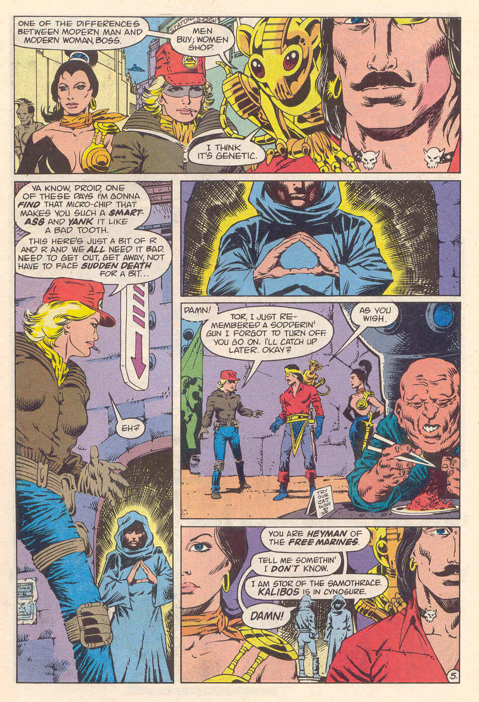 Read online Starslayer comic -  Issue #25 - 7