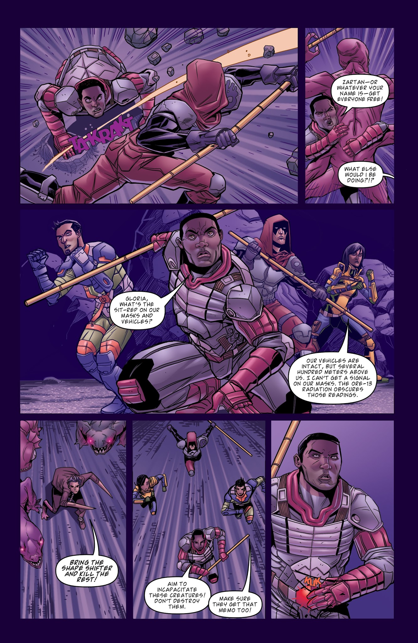 Read online M.A.S.K.: Mobile Armored Strike Kommand comic -  Issue #8 - 19