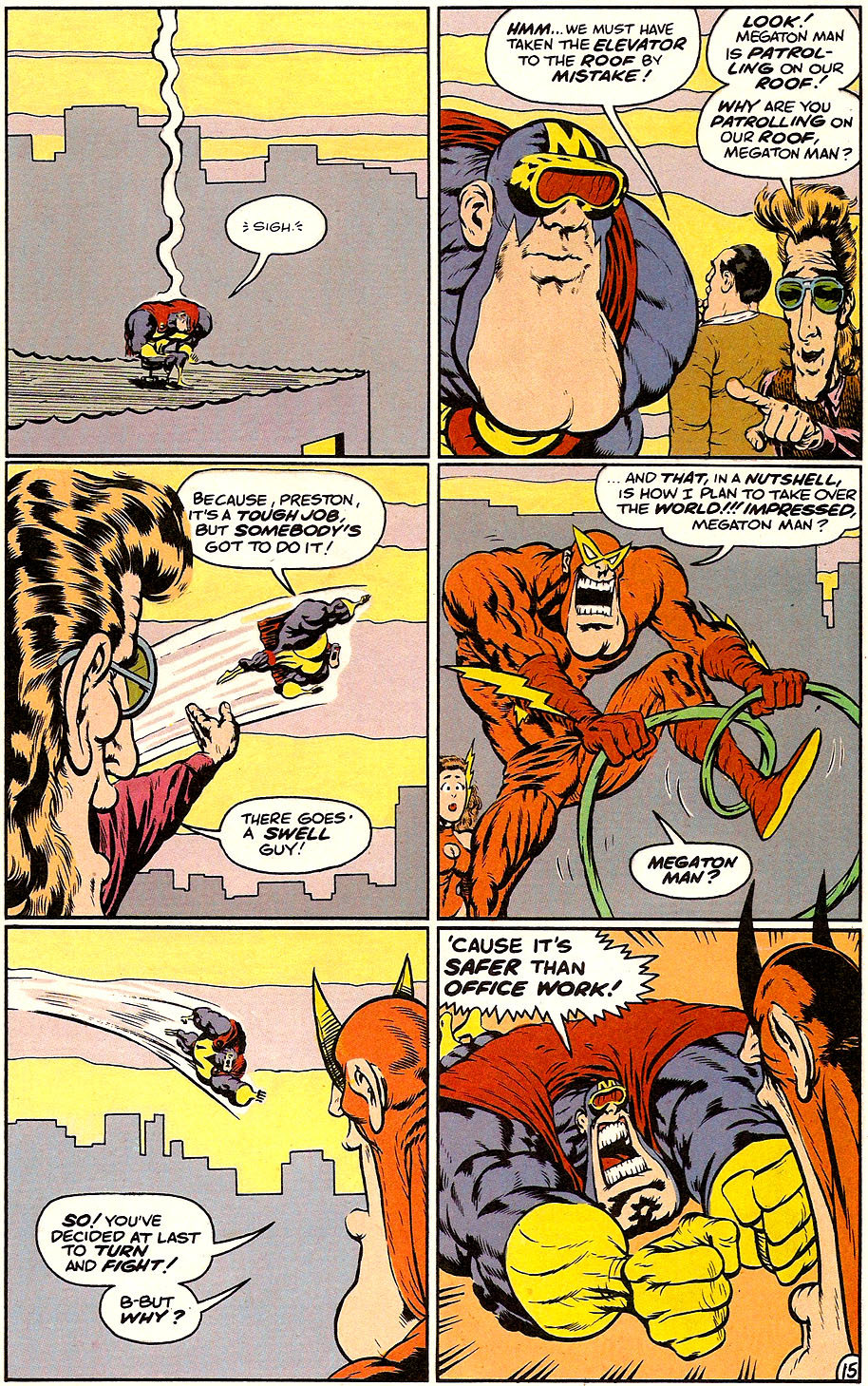 Read online Megaton Man comic -  Issue #6 - 17