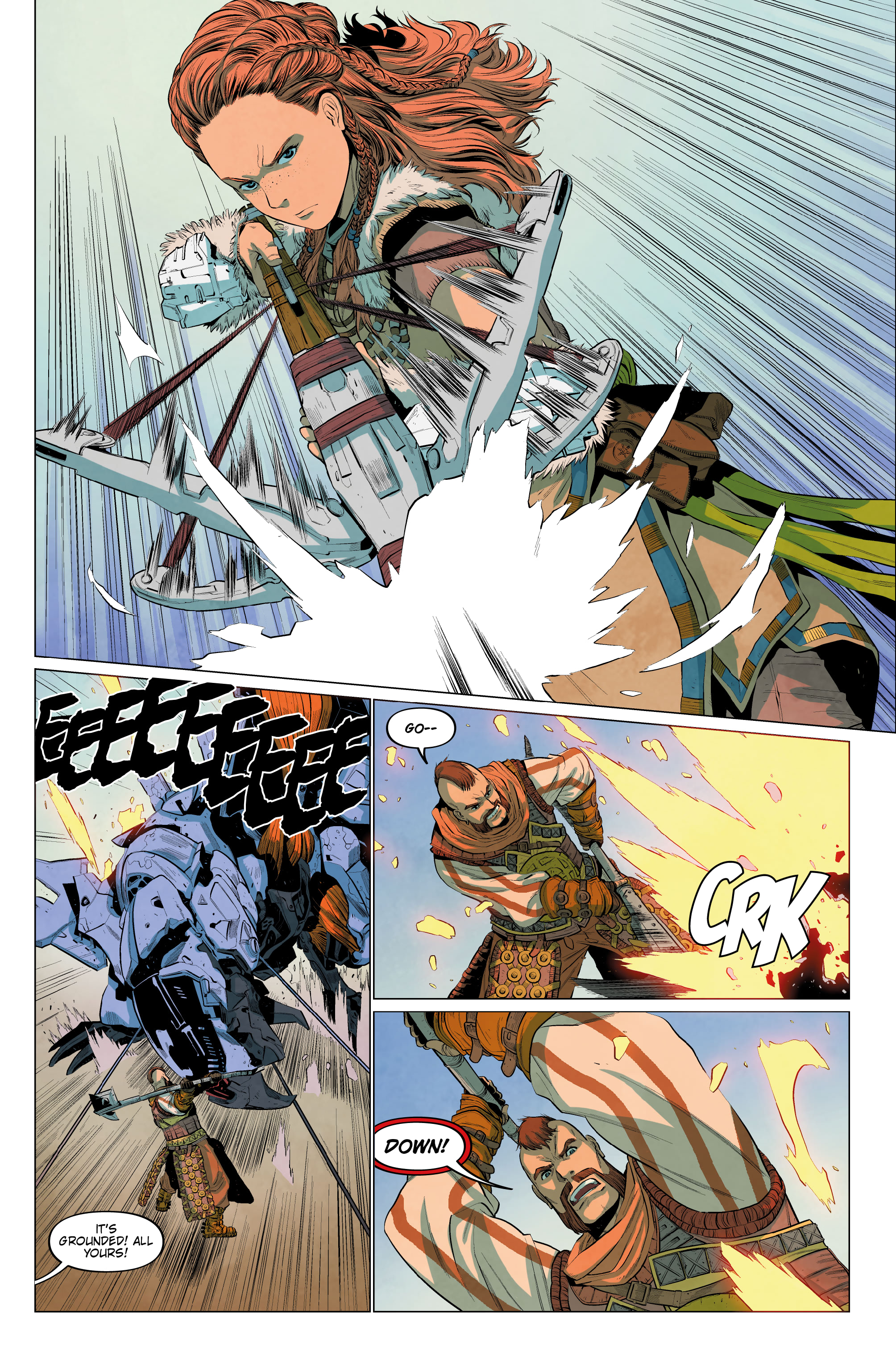 Read online Horizon Zero Dawn (2021) comic -  Issue #3 - 10