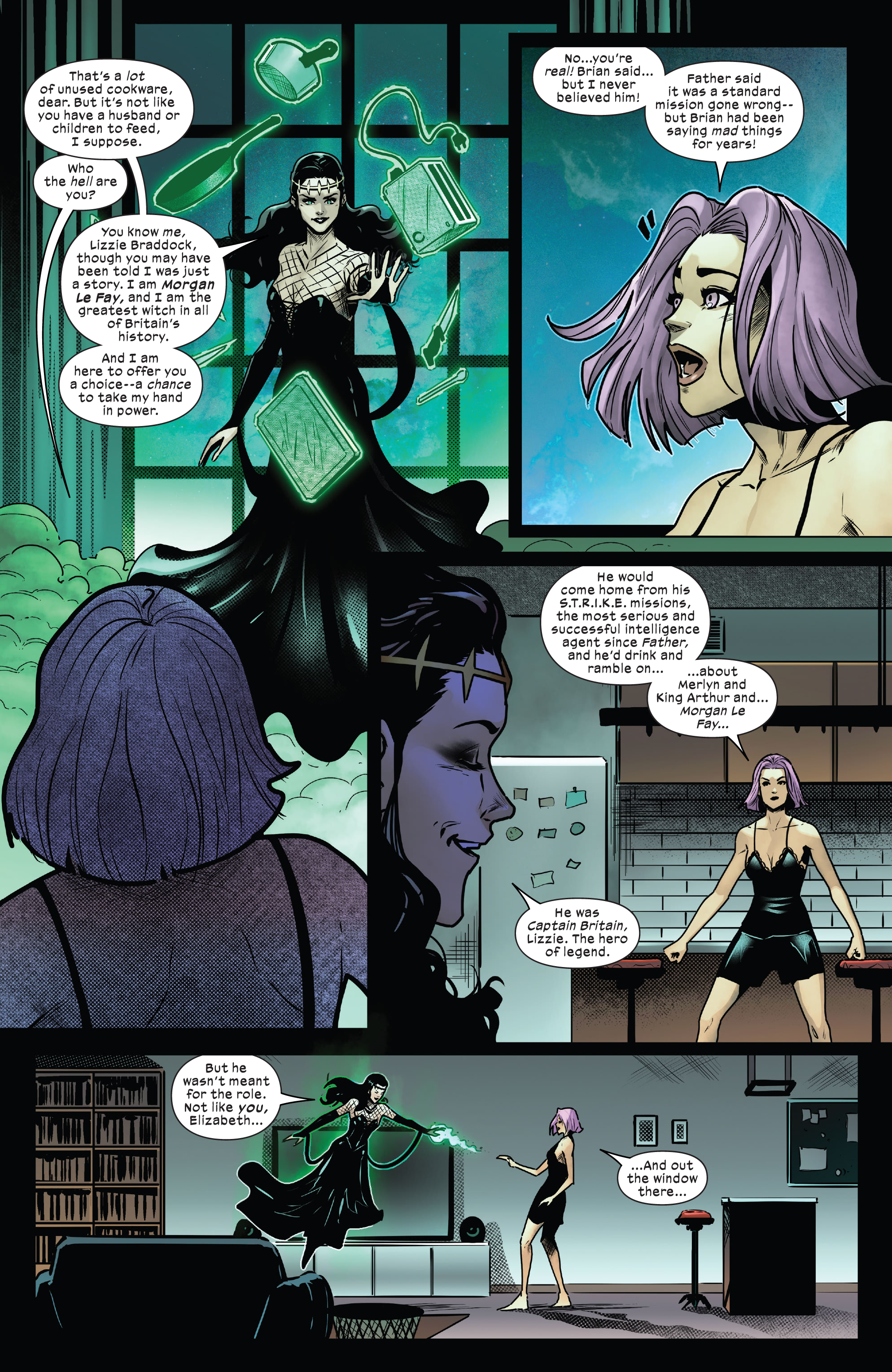 Read online Betsy Braddock: Captain Britain comic -  Issue #2 - 8