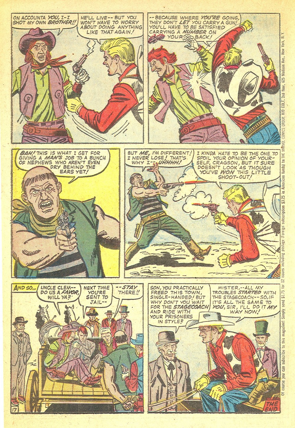 Read online Kid Colt Outlaw comic -  Issue #120 - 22