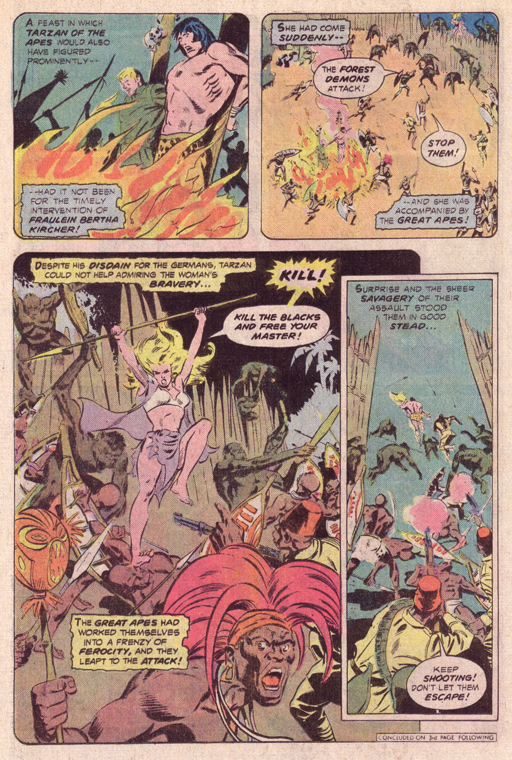 Read online Tarzan (1972) comic -  Issue #254 - 16