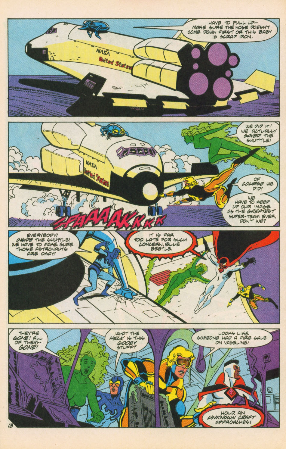 Read online Justice League America comic -  Issue #67 - 19