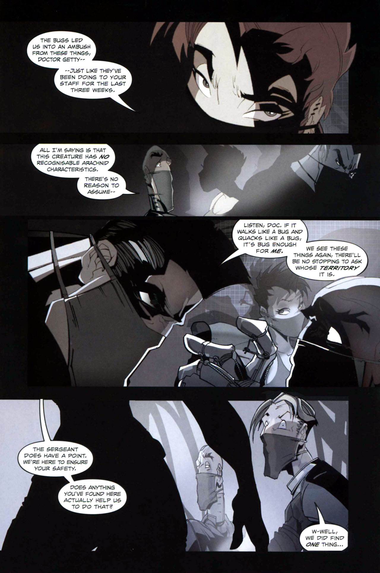 Read online Starship Troopers (2007) comic -  Issue #6 - 8