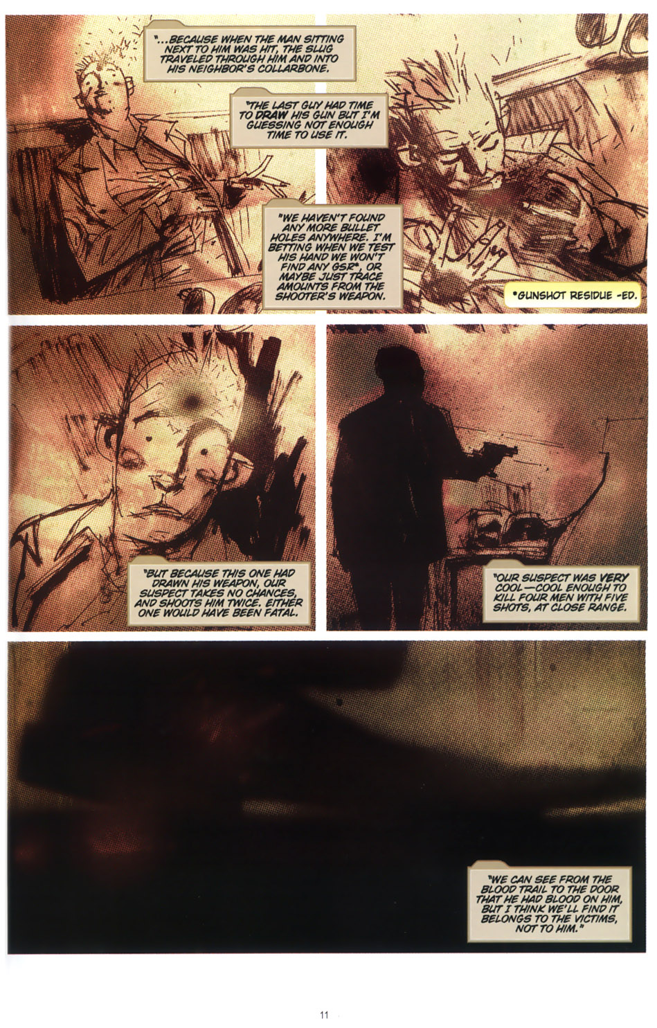 Read online CSI: Crime Scene Investigation: Thicker Than Blood comic -  Issue # Full - 13