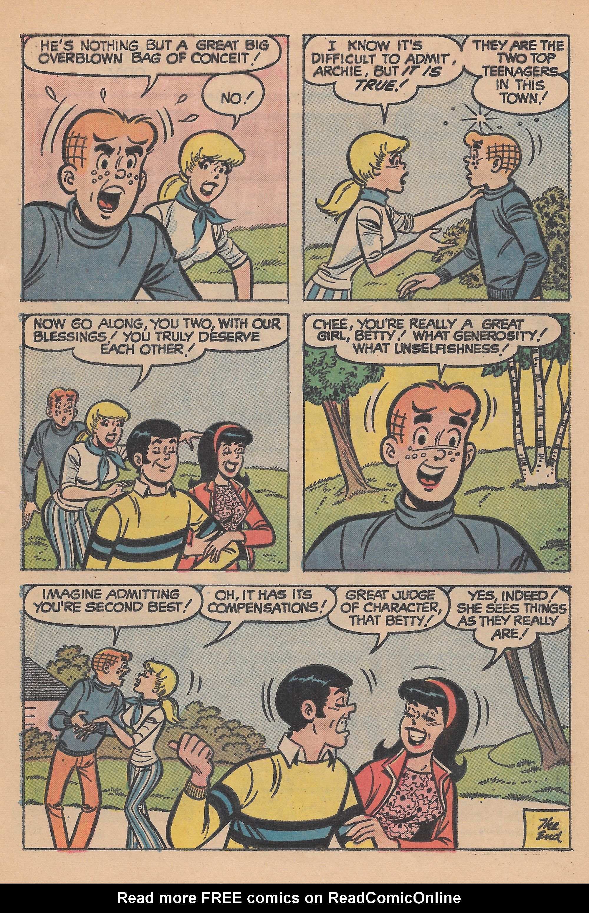 Read online Reggie and Me (1966) comic -  Issue #65 - 25