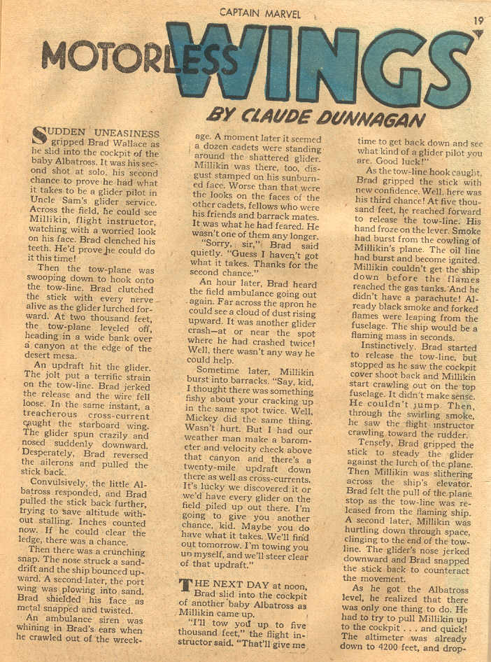 Read online Captain Marvel Adventures comic -  Issue #28 - 19