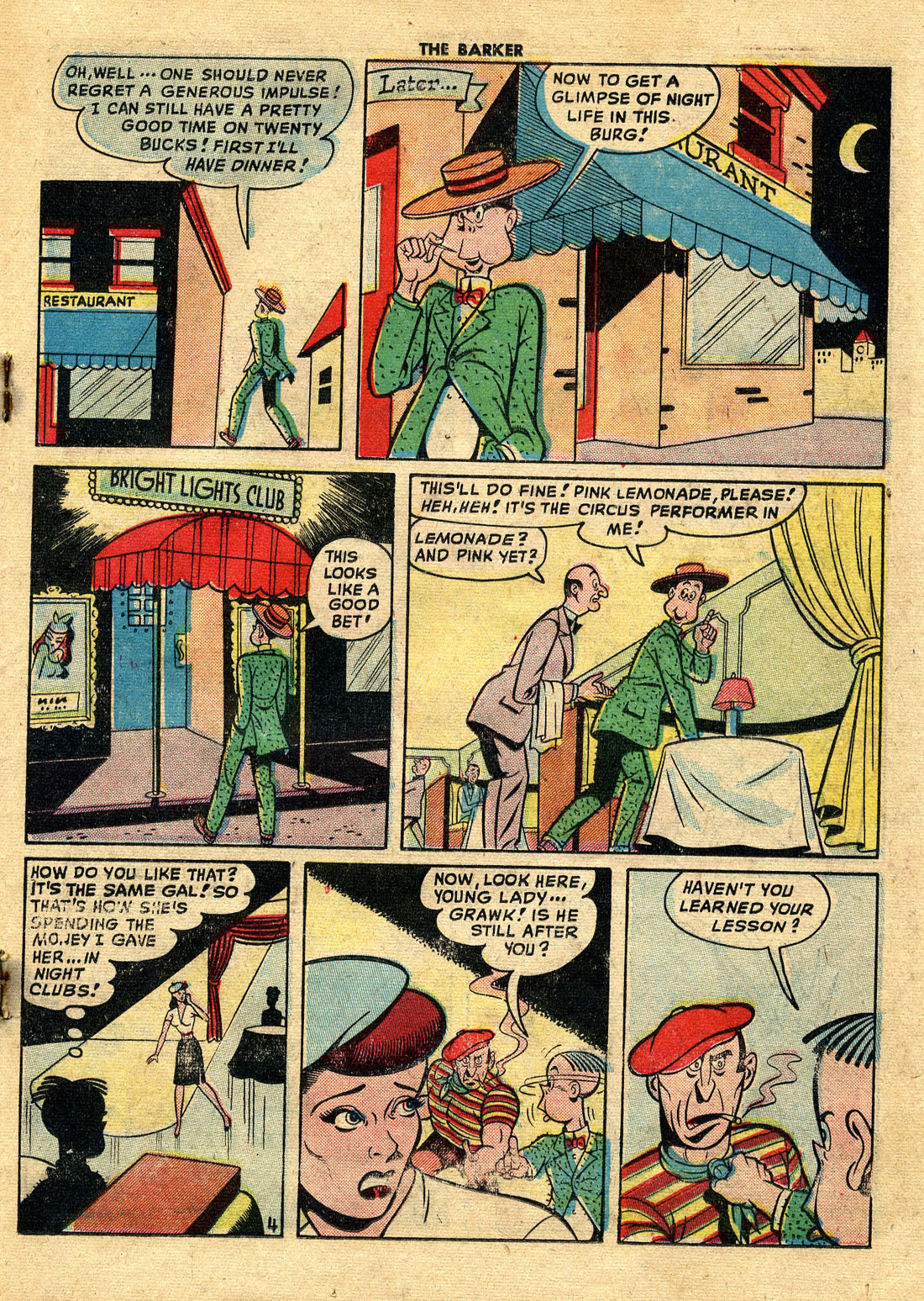 Read online Barker comic -  Issue #14 - 19