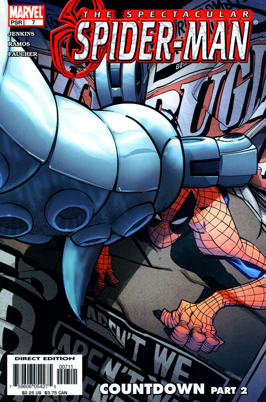 Read online The Spectacular Spider-Man (2003) comic -  Issue #7 - 1