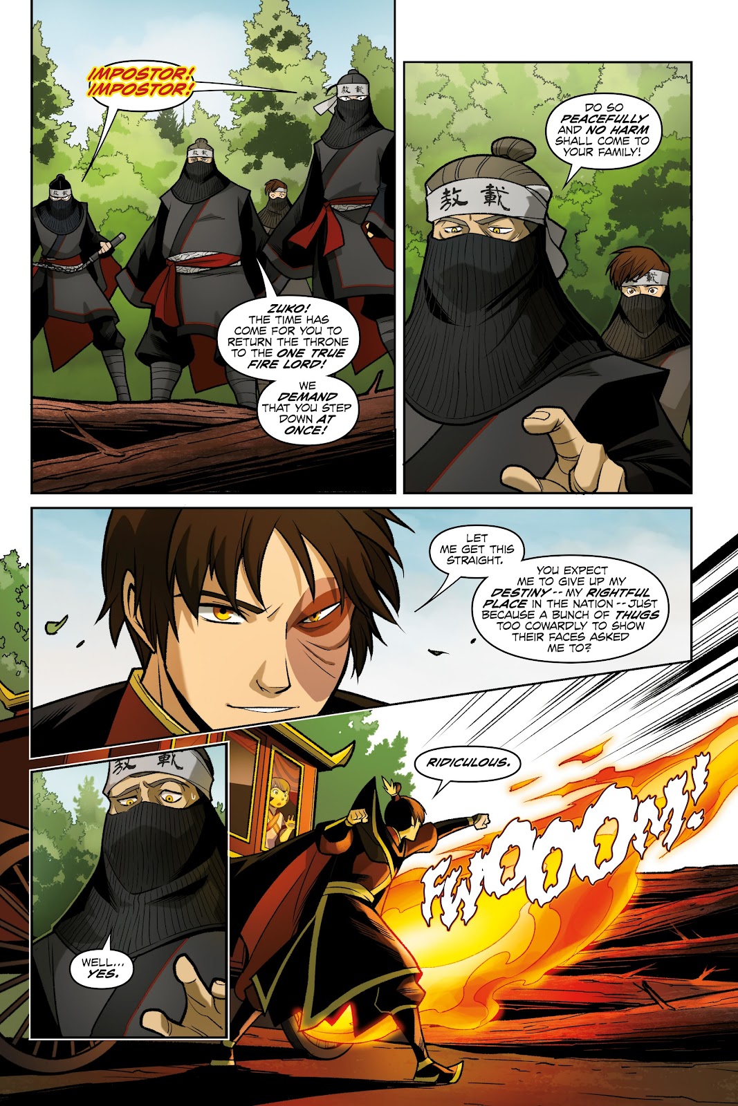Nickelodeon Avatar: The Last Airbender - Smoke and Shadow issue Omnibus (Part 1) - Page 46