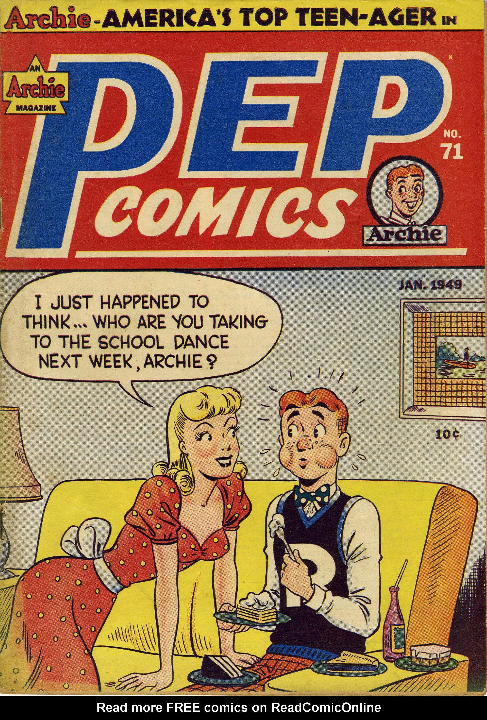 Read online Pep Comics comic -  Issue #71 - 1