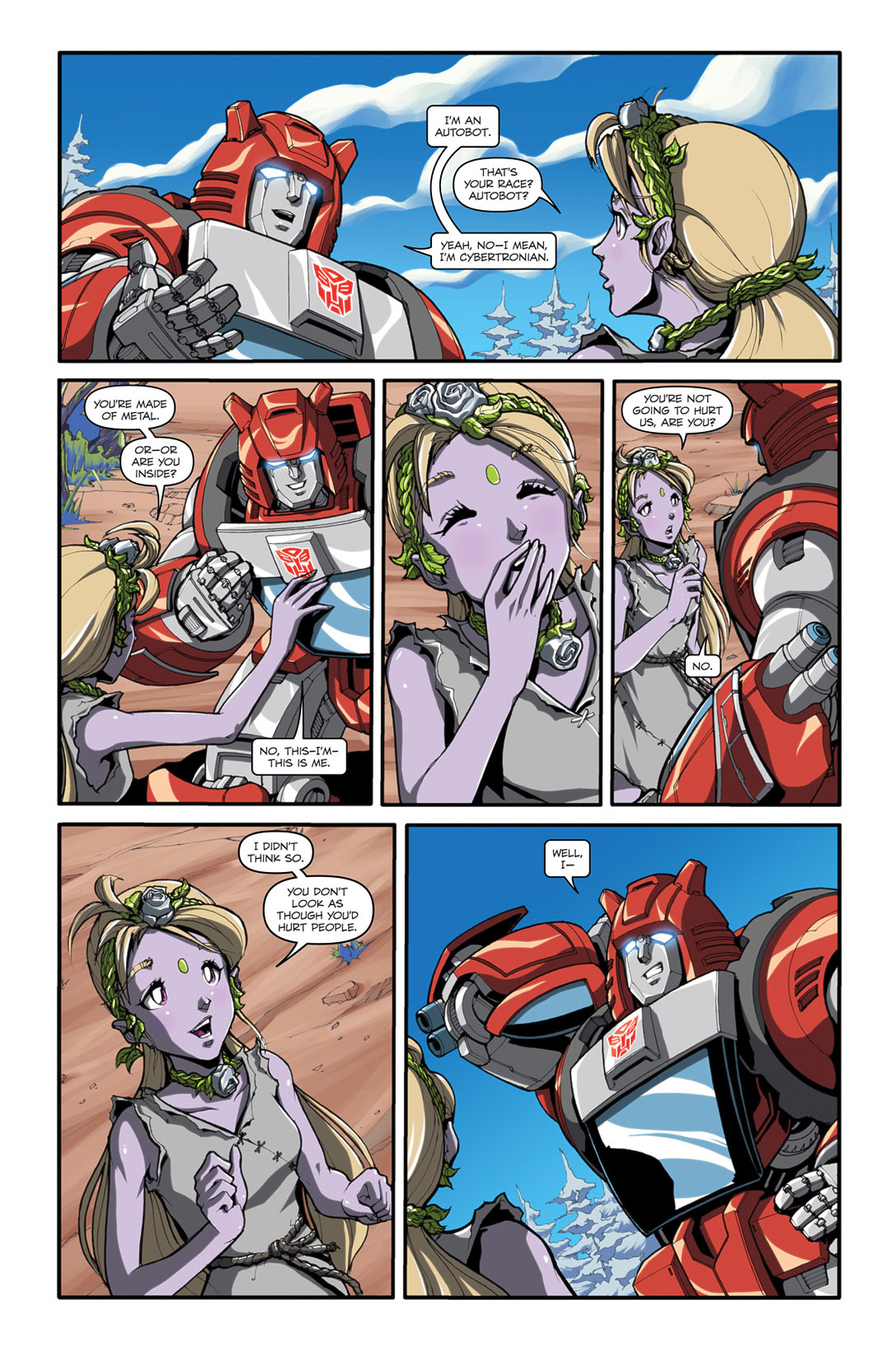 Read online Transformers Spotlight: Cliffjumper comic -  Issue # Full - 7