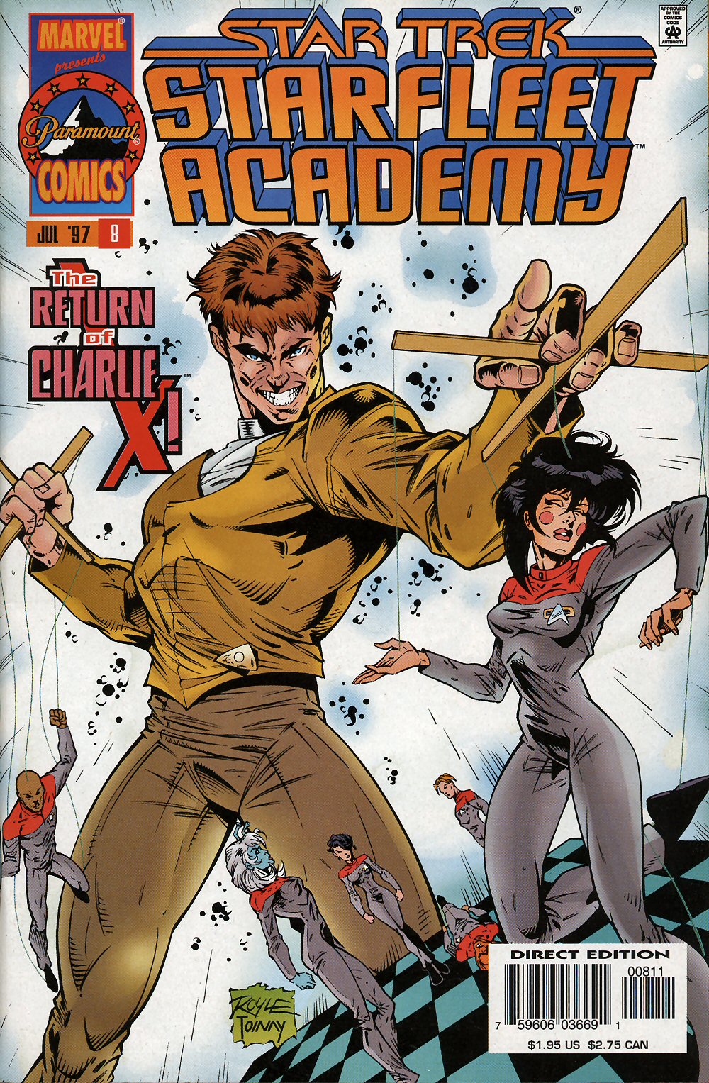 Read online Star Trek: Starfleet Academy (1996) comic -  Issue #8 - 1