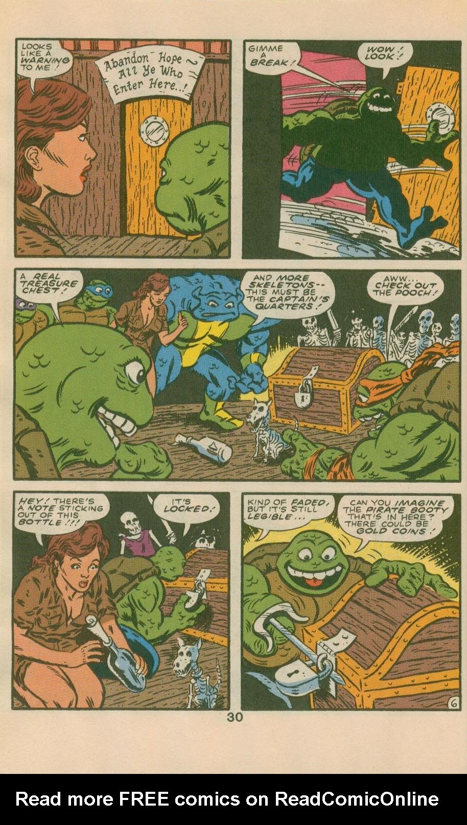 Read online Teenage Mutant Ninja Turtles Meet Archie comic -  Issue # Full - 32