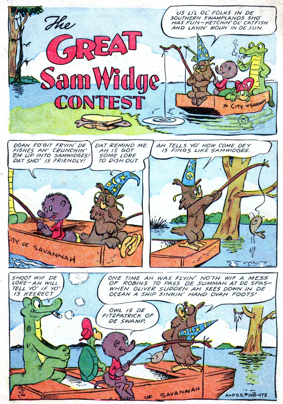 Read online Four Color Comics comic -  Issue #148 - 3