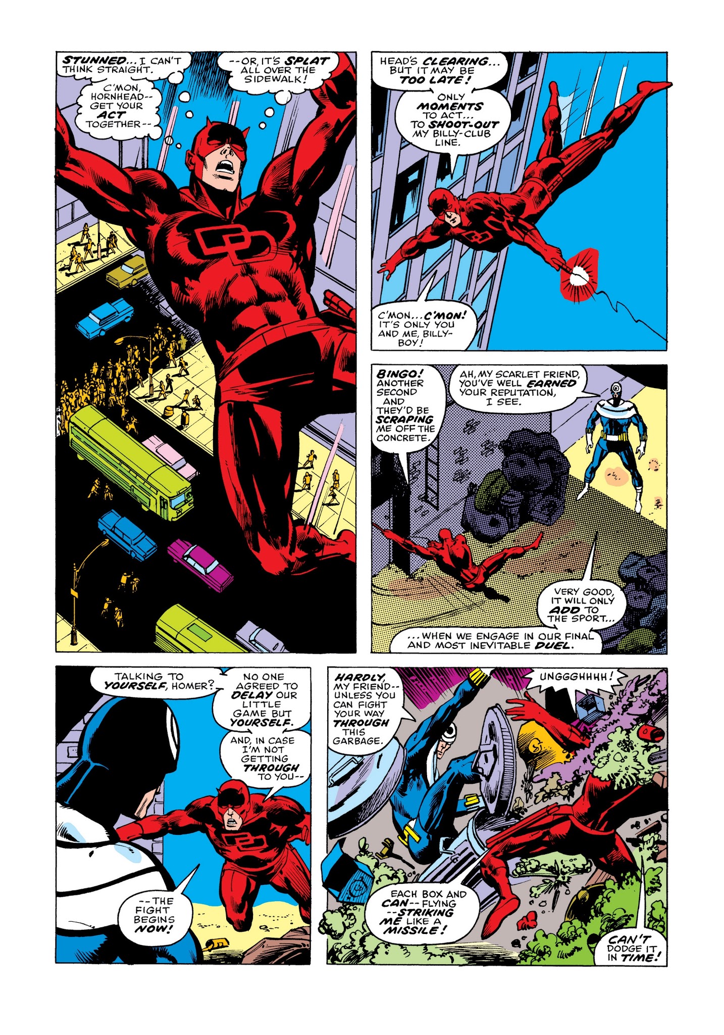 Read online Marvel Masterworks: Daredevil comic -  Issue # TPB 12 - 34