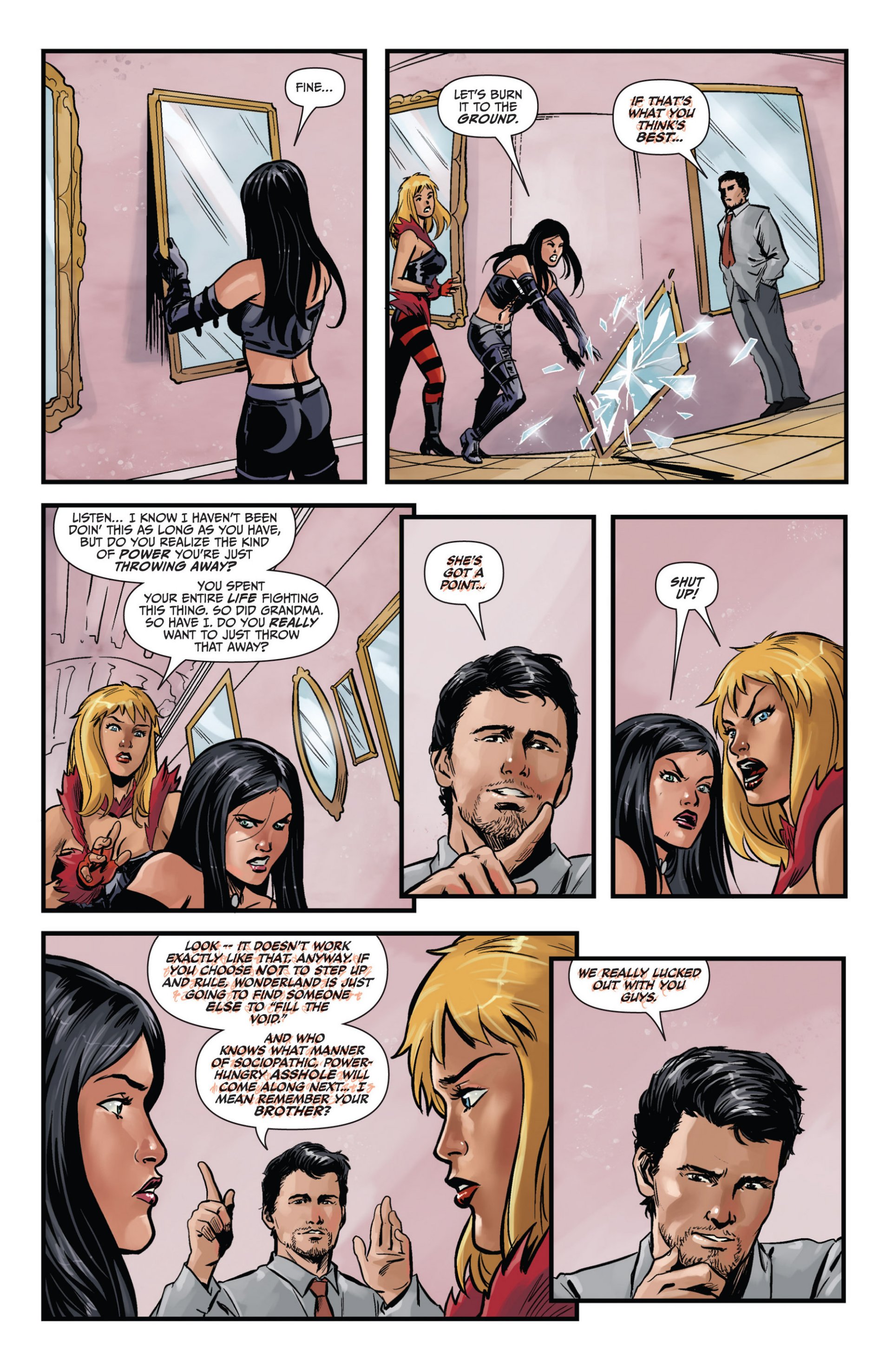 Read online Grimm Fairy Tales presents Wonderland comic -  Issue #25 - 35