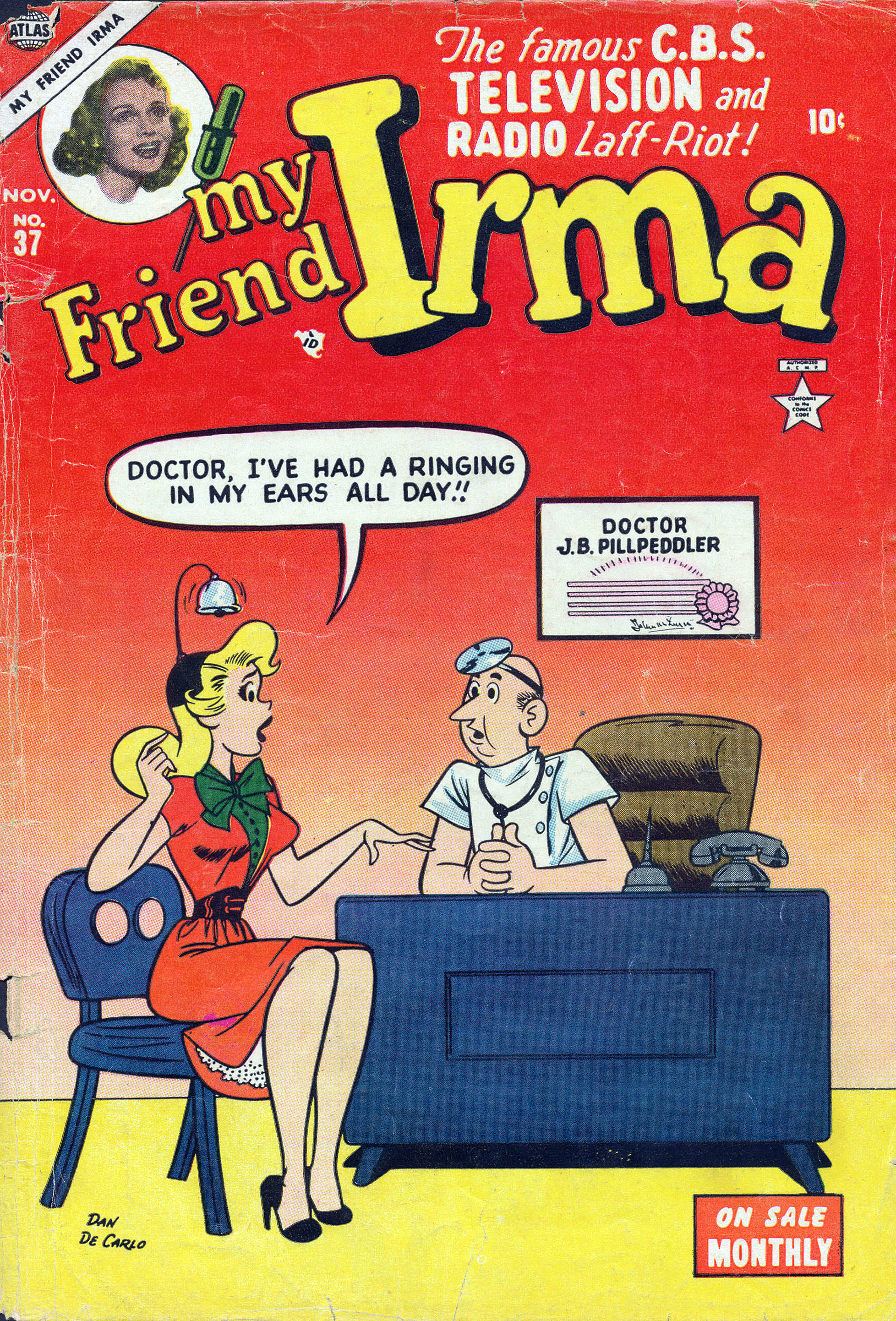 Read online My Friend Irma comic -  Issue #37 - 1